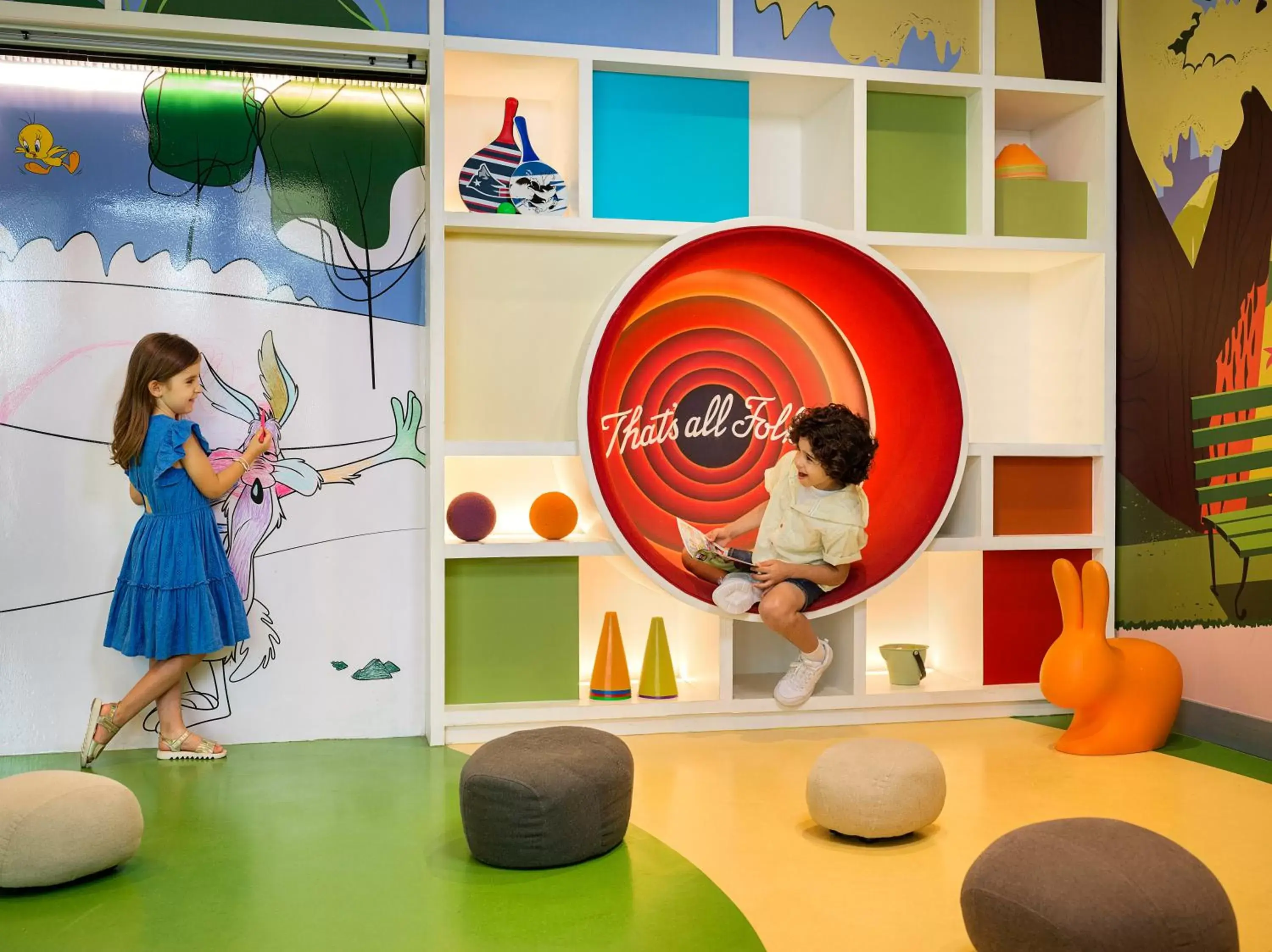 Kids's club in The WB Abu Dhabi, Curio Collection By Hilton
