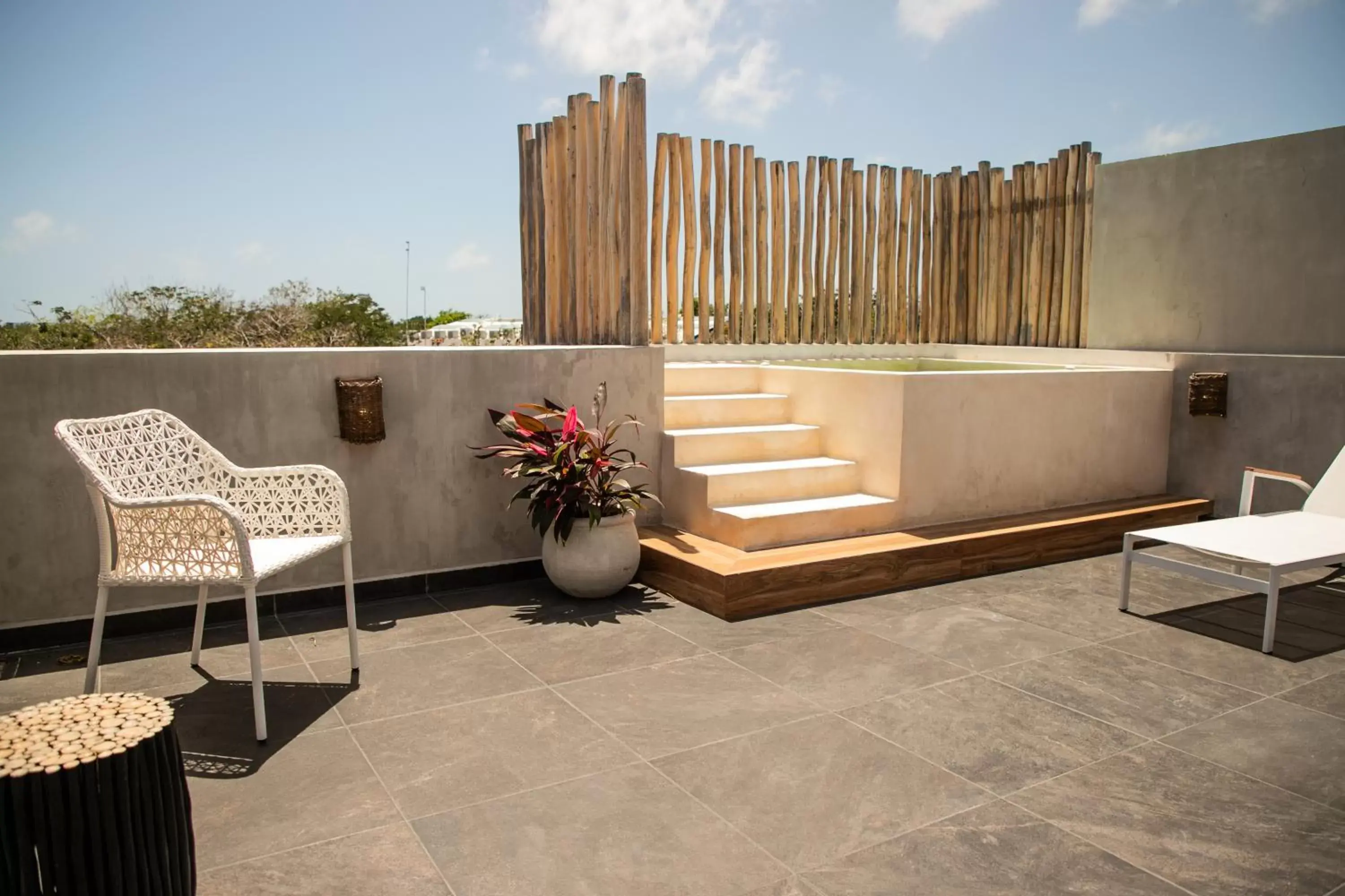 Balcony/Terrace in Luxury Condos Macondo Tulum