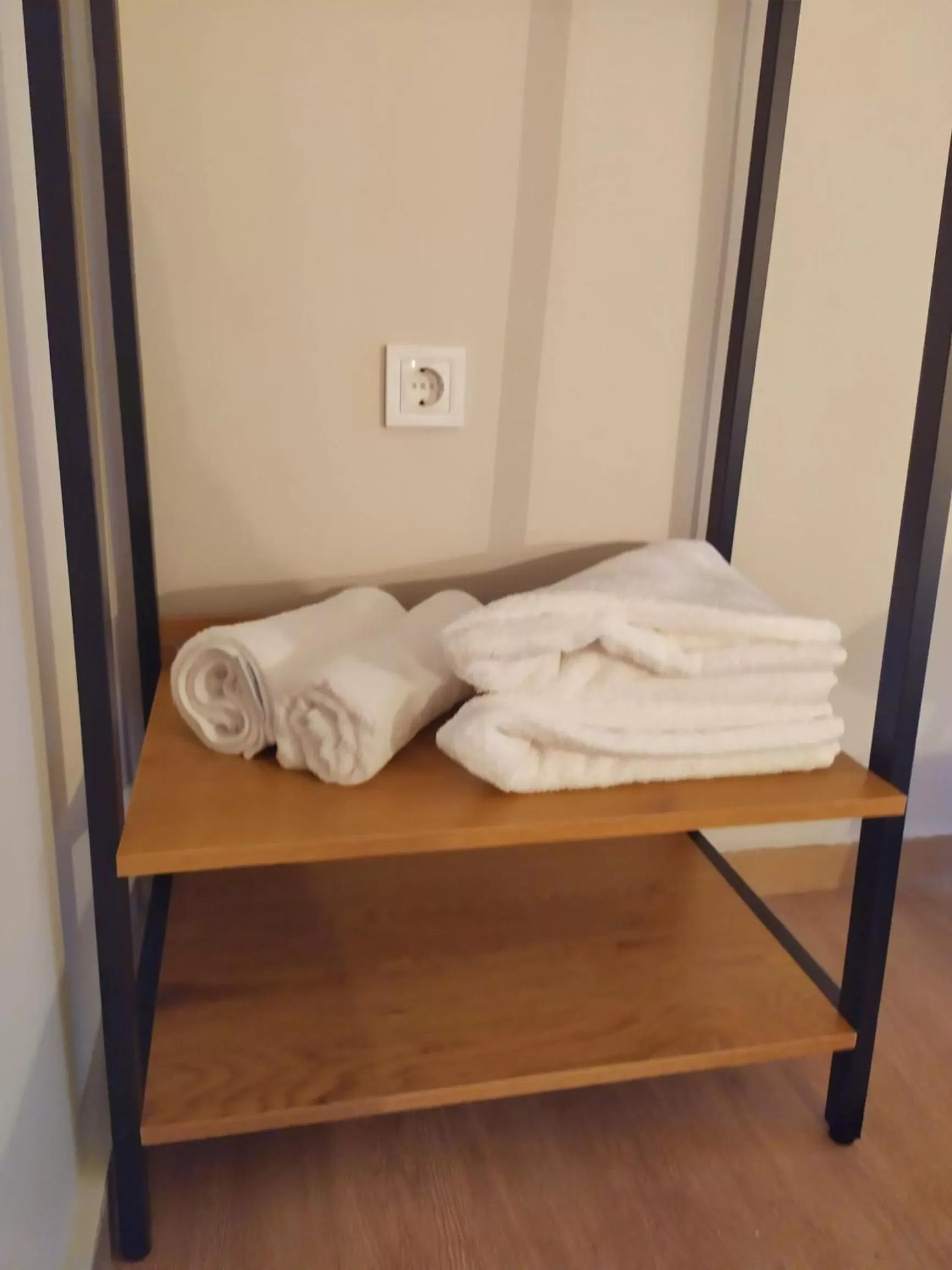 towels, Bed in New Amaryllis Hotel