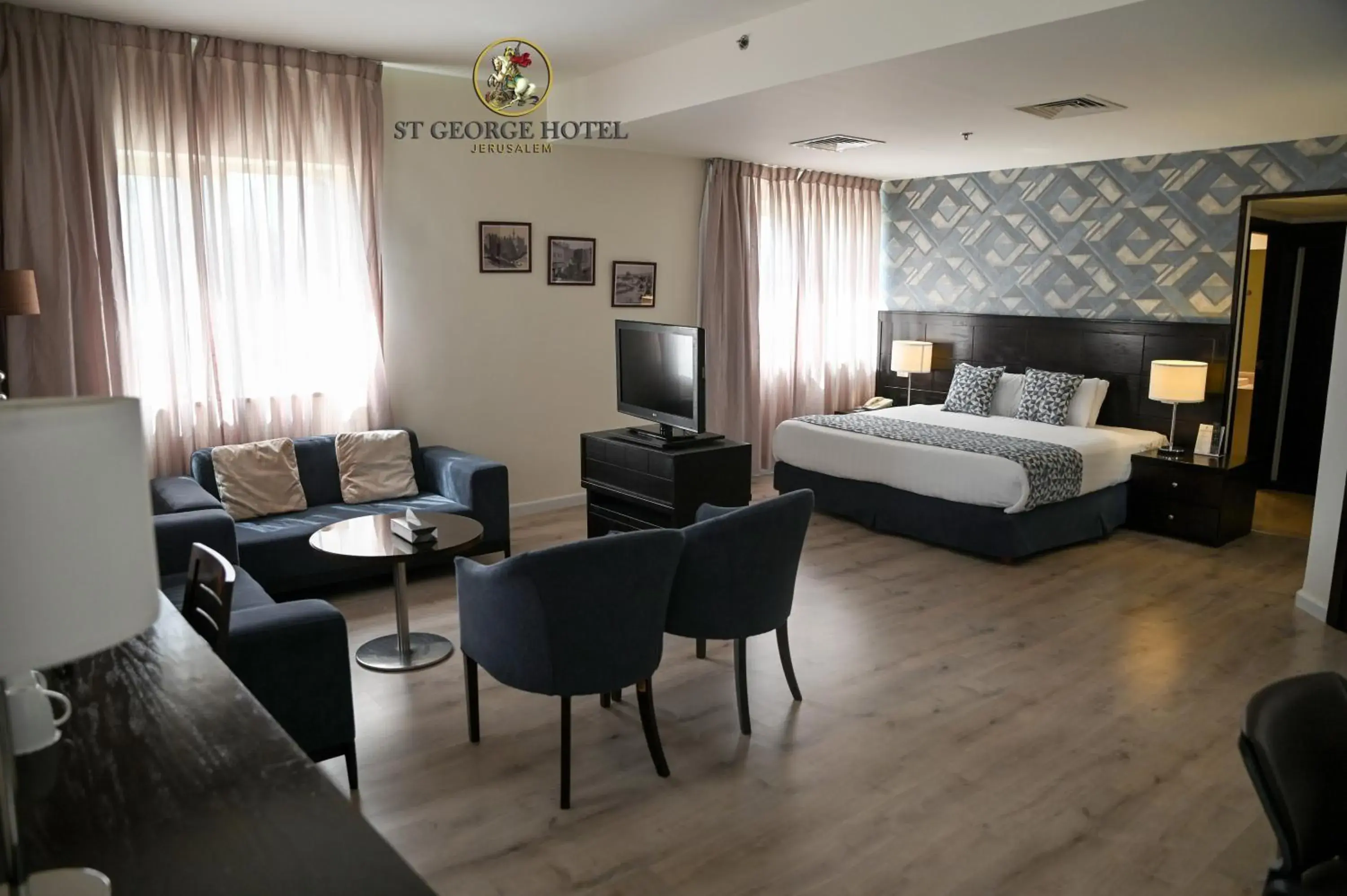 Junior Suite with Balcony (Double Bed) in St. George Hotel Junior Suite with Balcony (Double Bed) in St. George Hotel