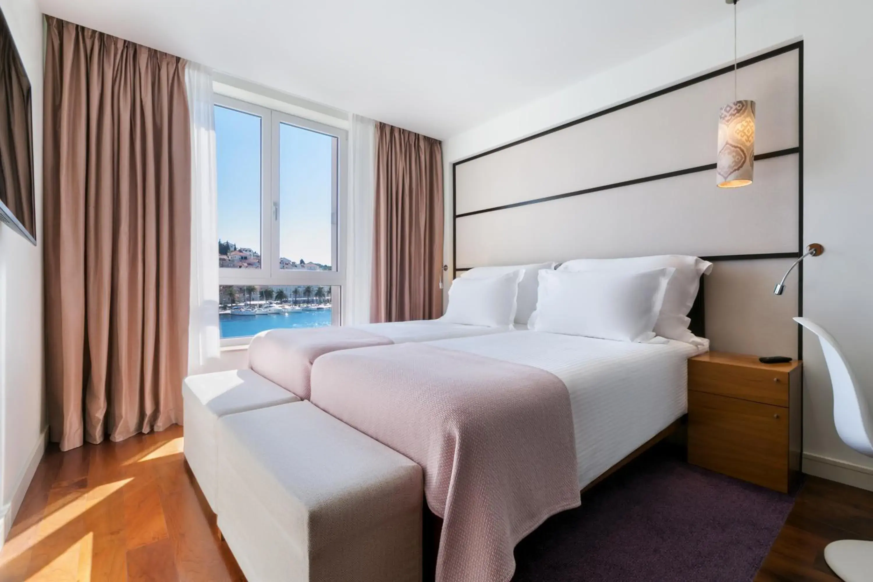 Bed, Room Photo in Adriana Hvar Spa Hotel