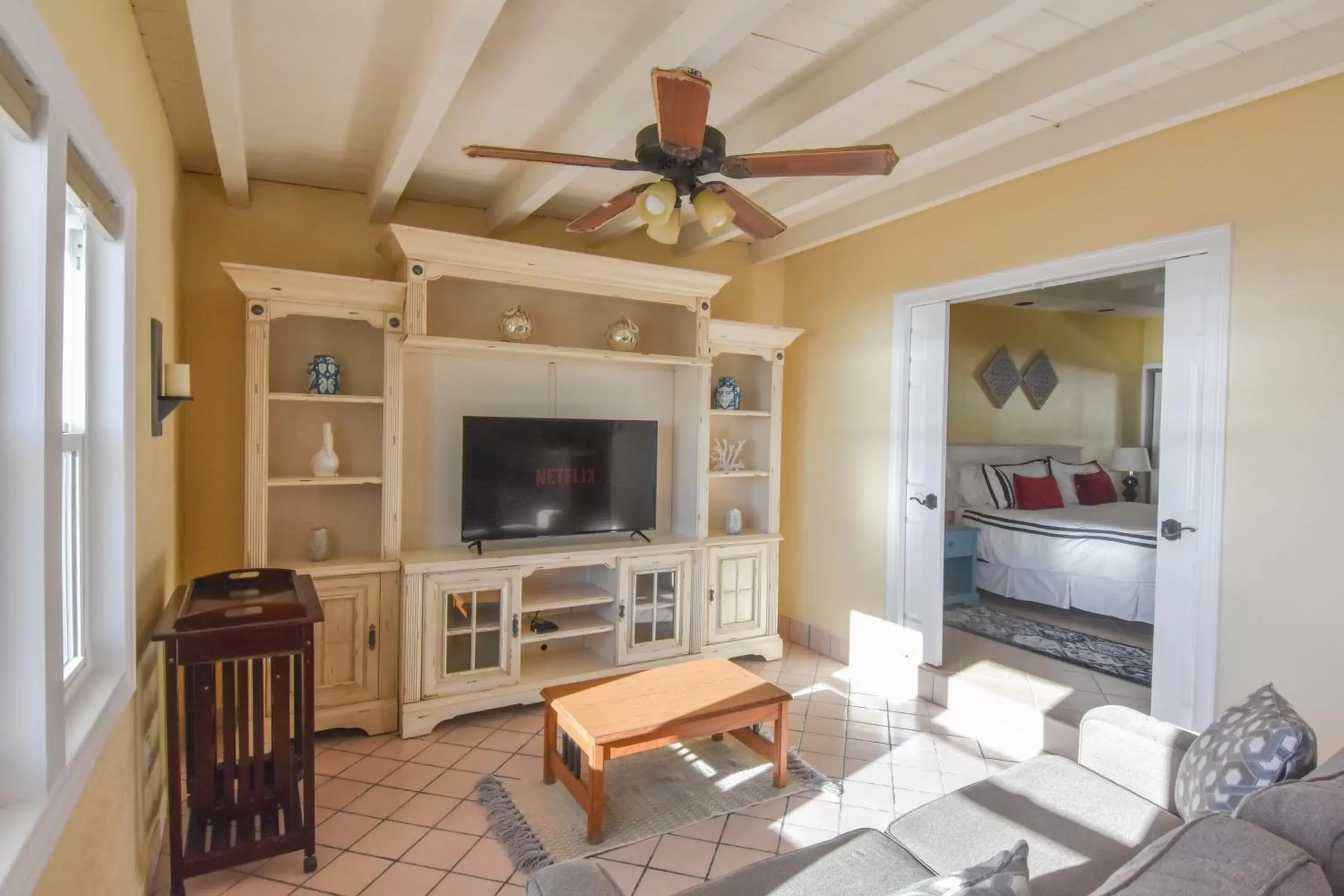 Living room, TV/Entertainment Center in Quinta Pacifica Beachfront Villas