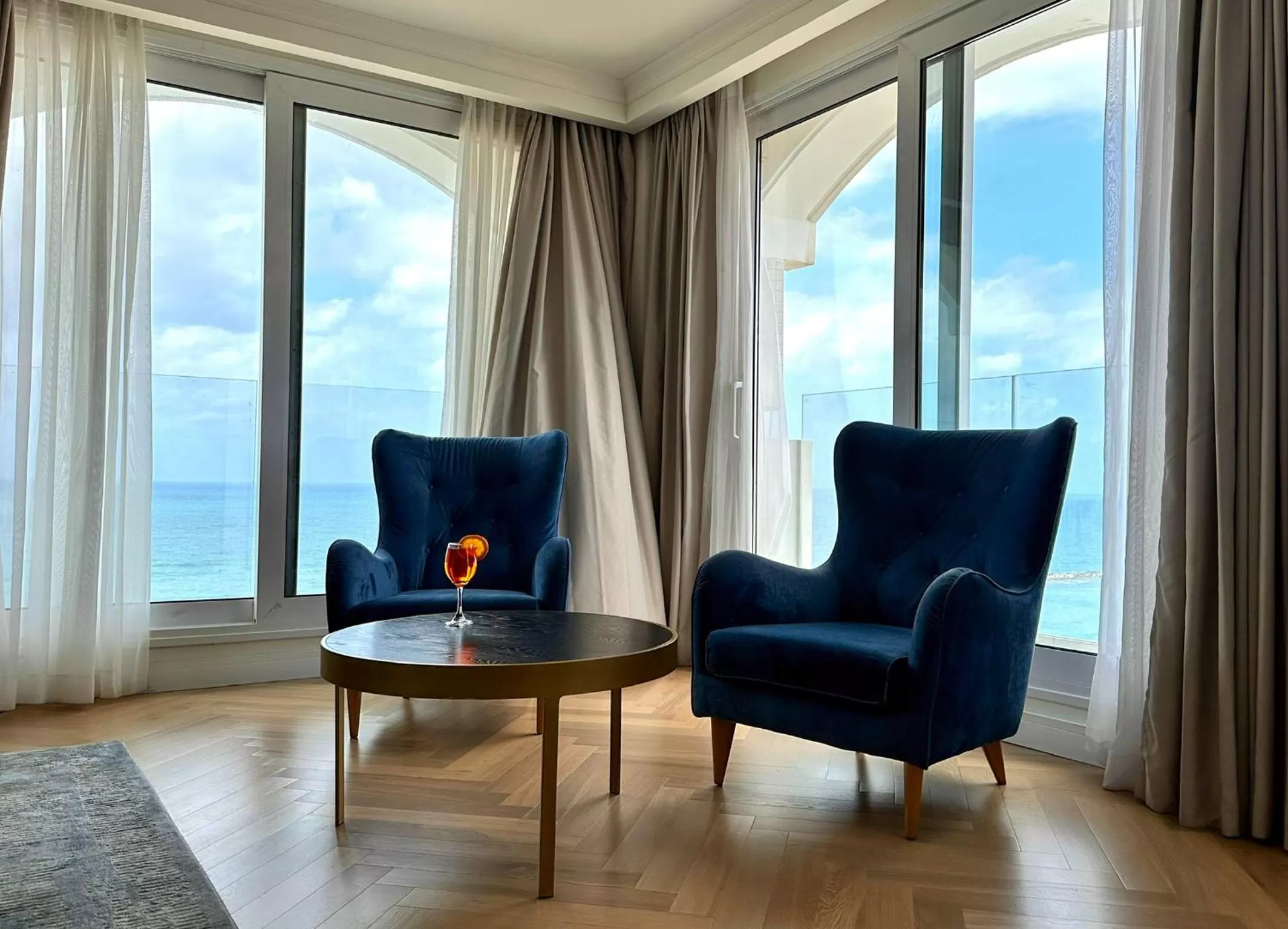 Seating area in Orchid Tel Aviv