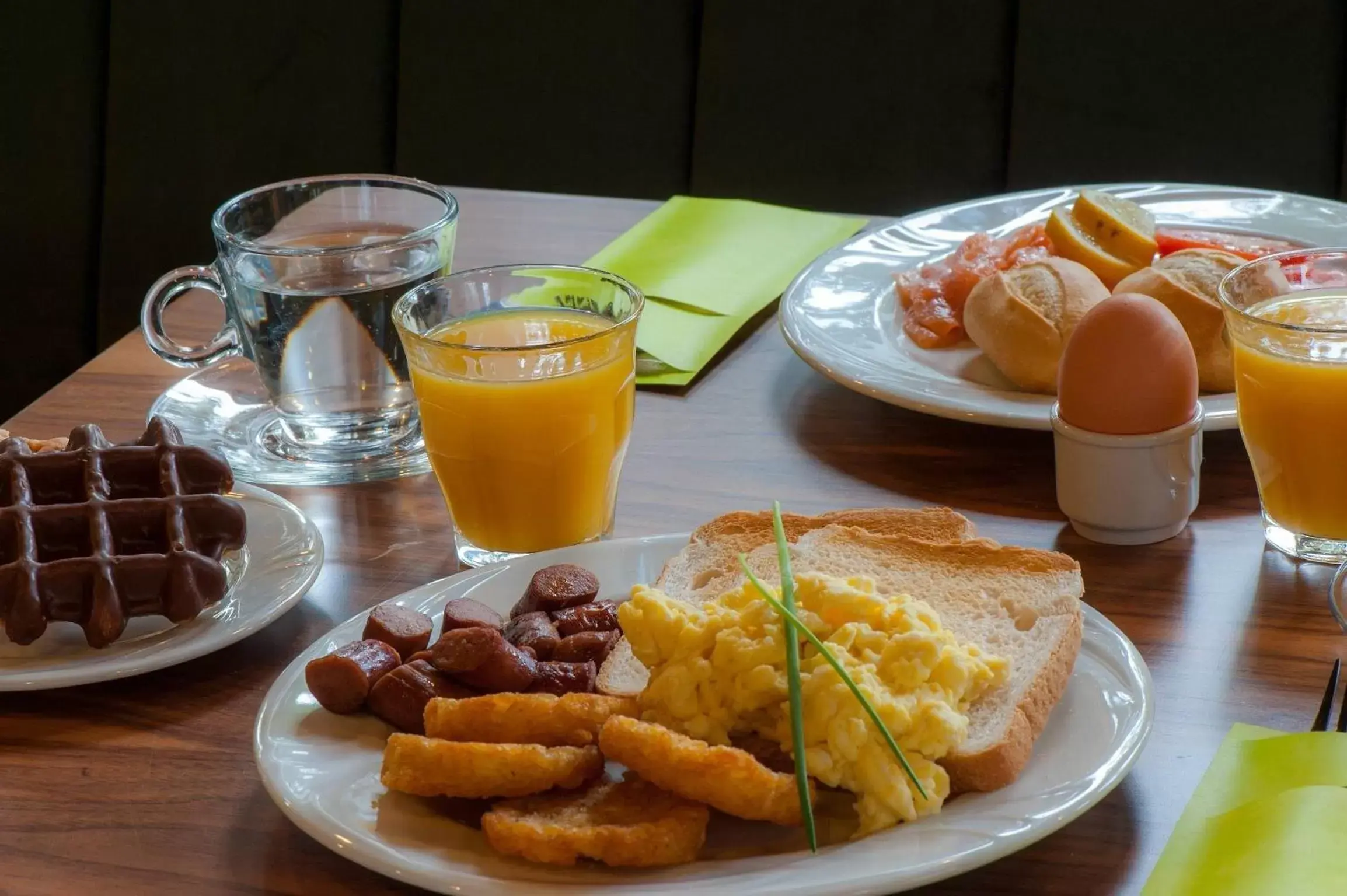 Buffet breakfast, Breakfast in Grand Hotel Downtown