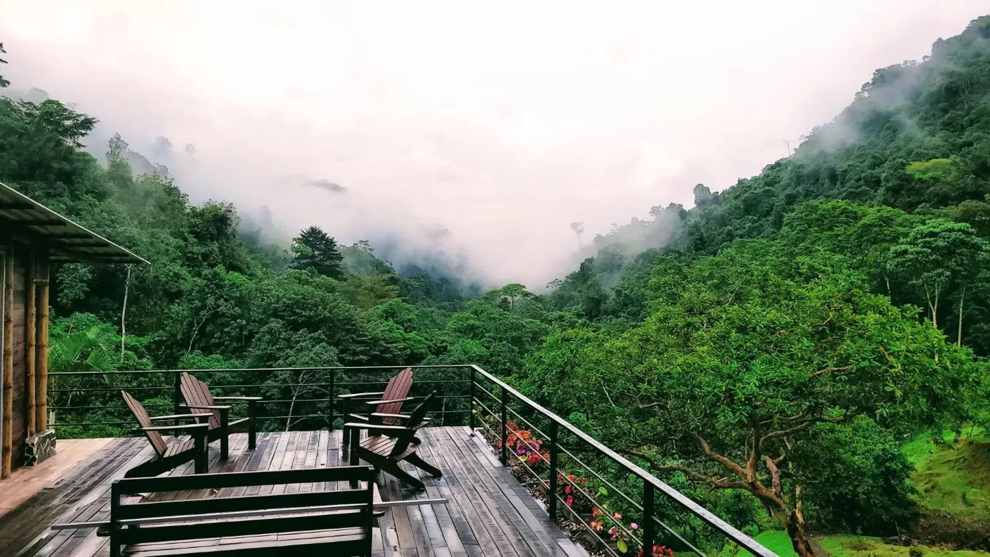 Balcony/Terrace in Hotel Rivel - Adventure & Nature Retreat