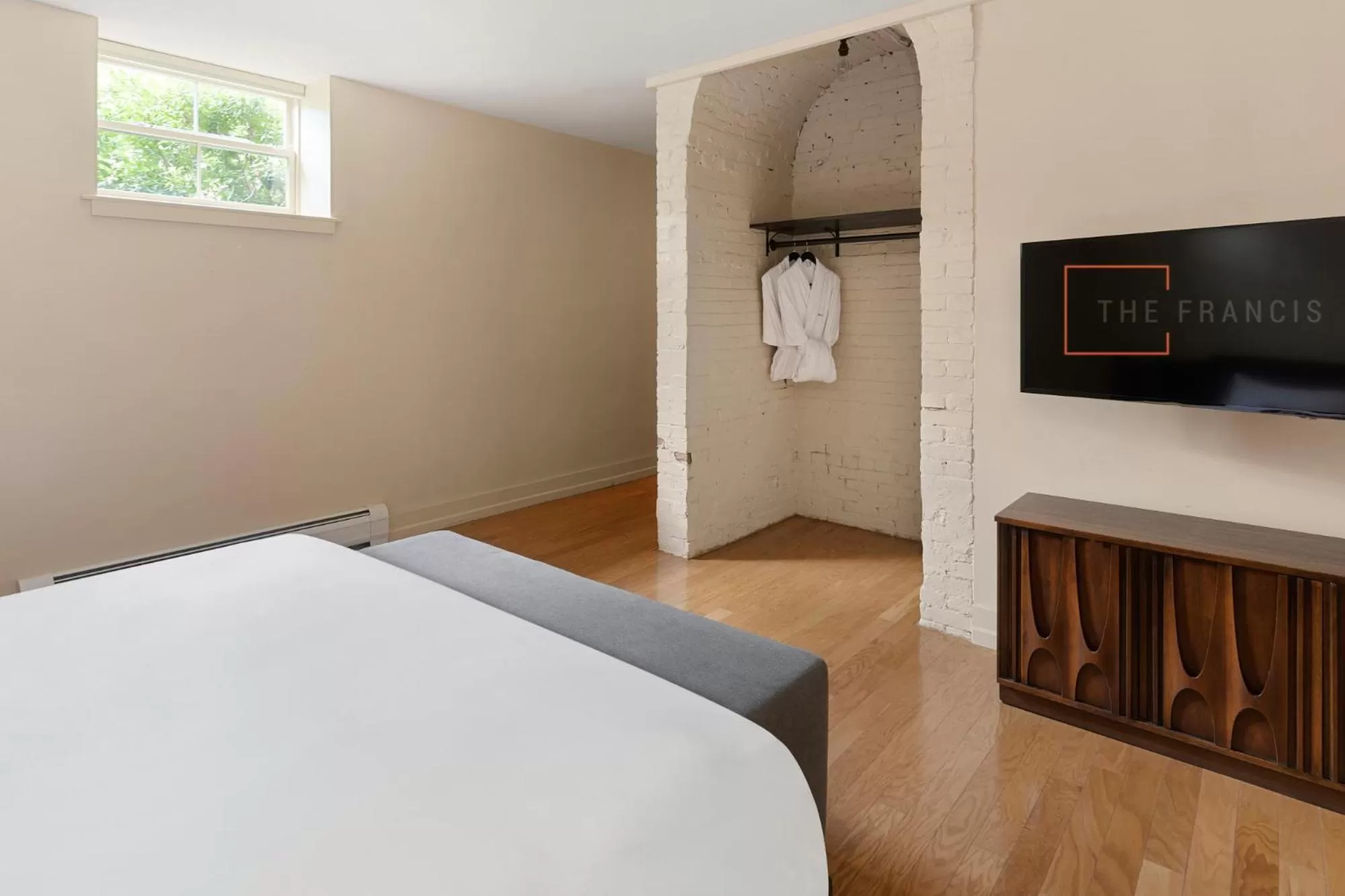 Bed in The Francis Hotel