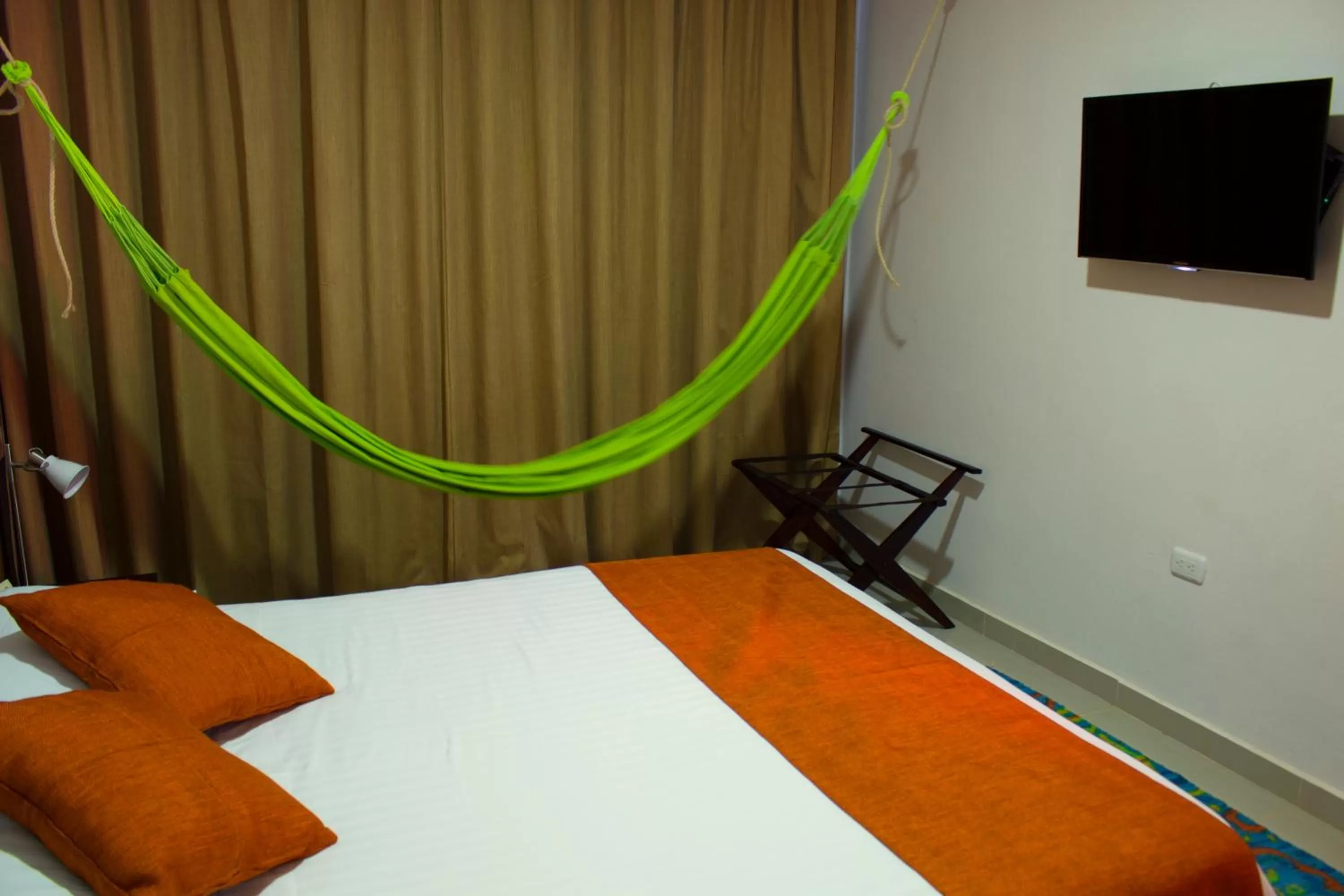 Bed in Hotel Gimaura