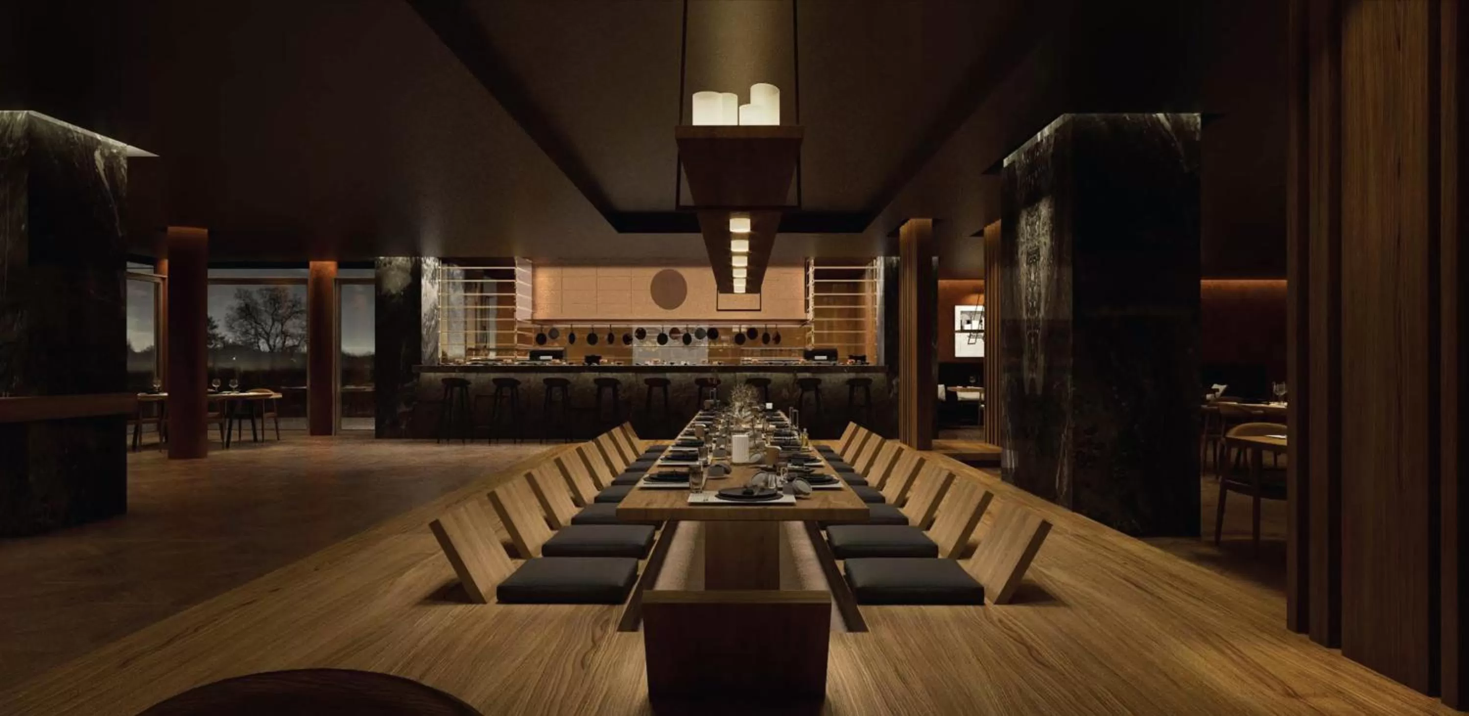 Restaurant/places to eat in Hyatt Regency Cairo West