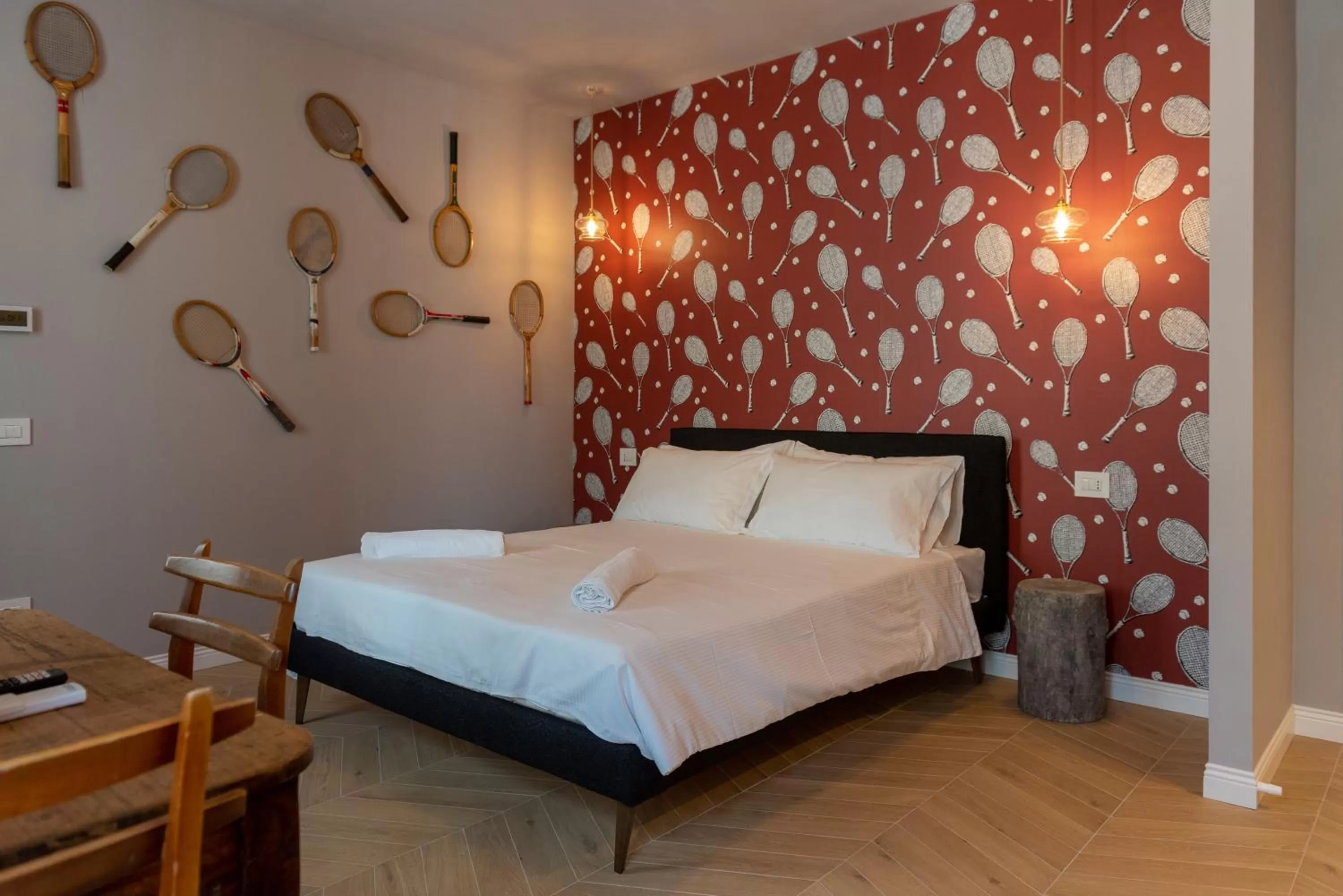 Bed in CASA Room Apartments Machiavelli 13