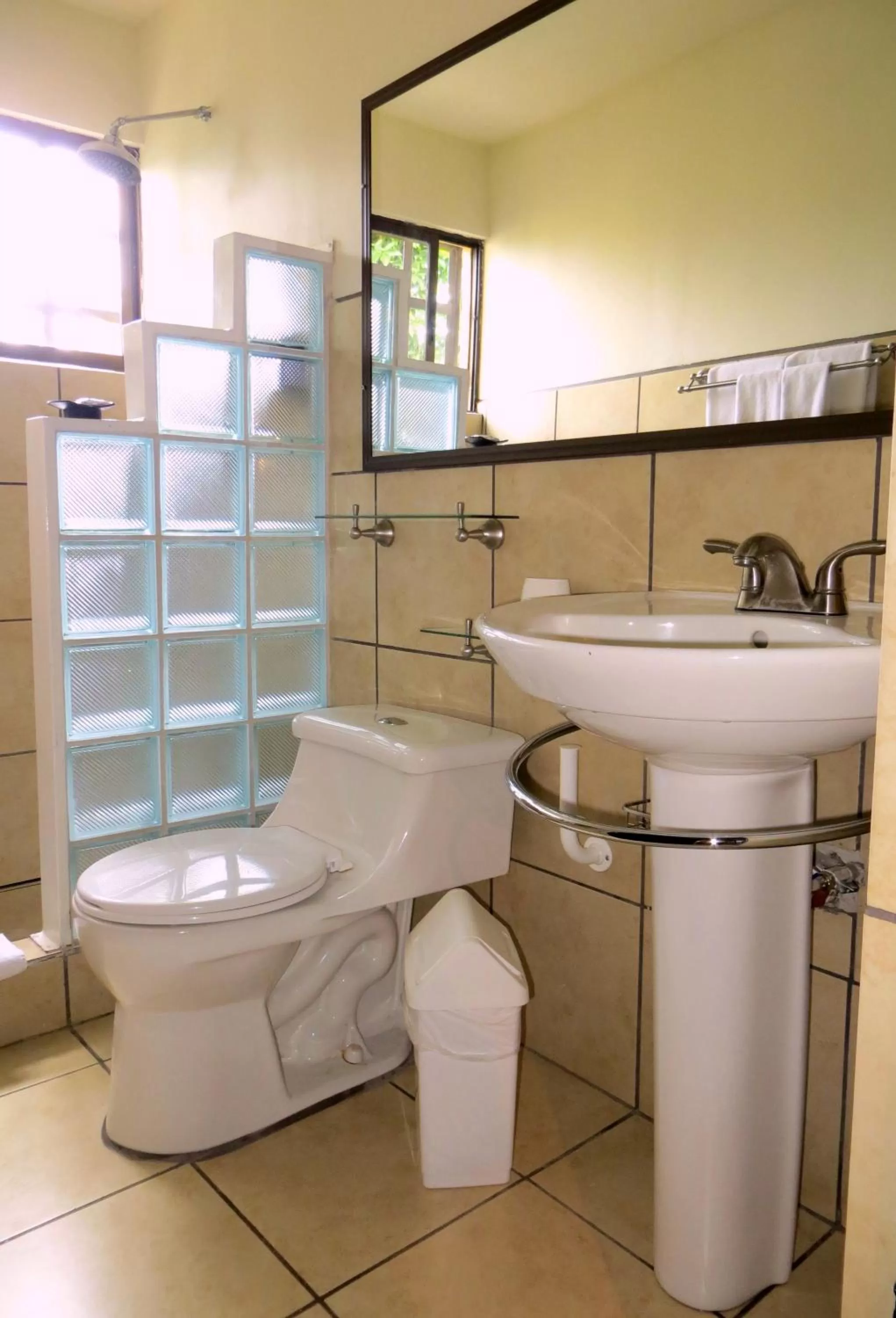 Bathroom in Pura Vida Hotel