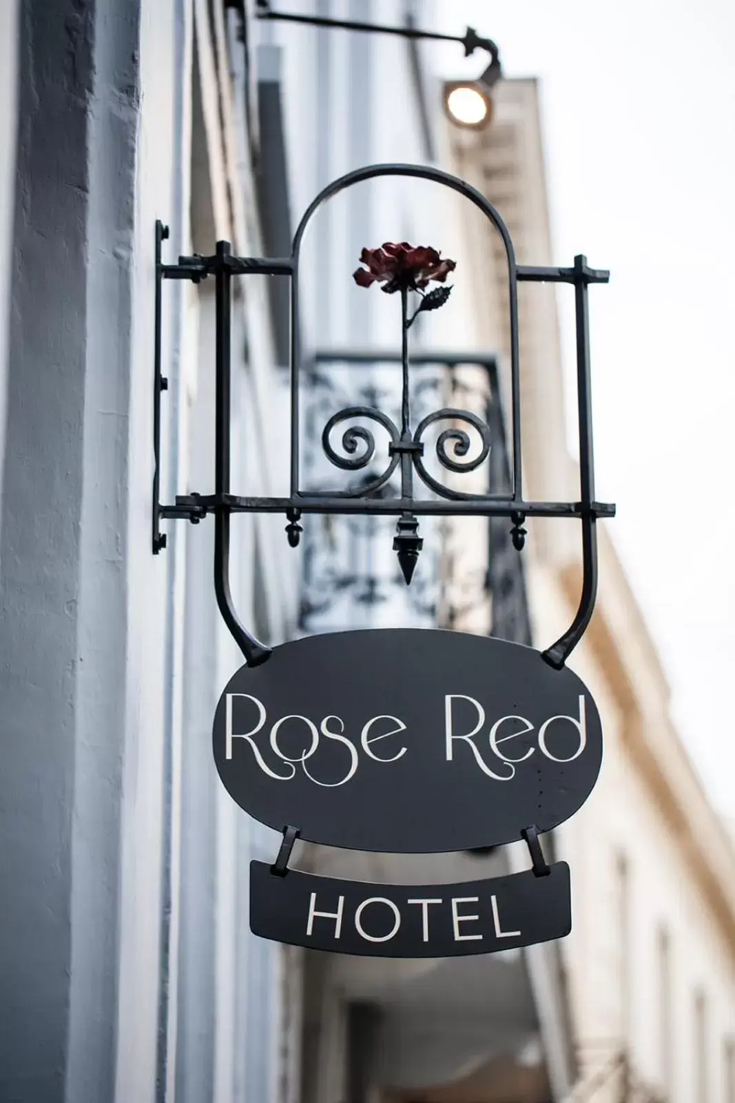 Property building in Hotel Rose Red