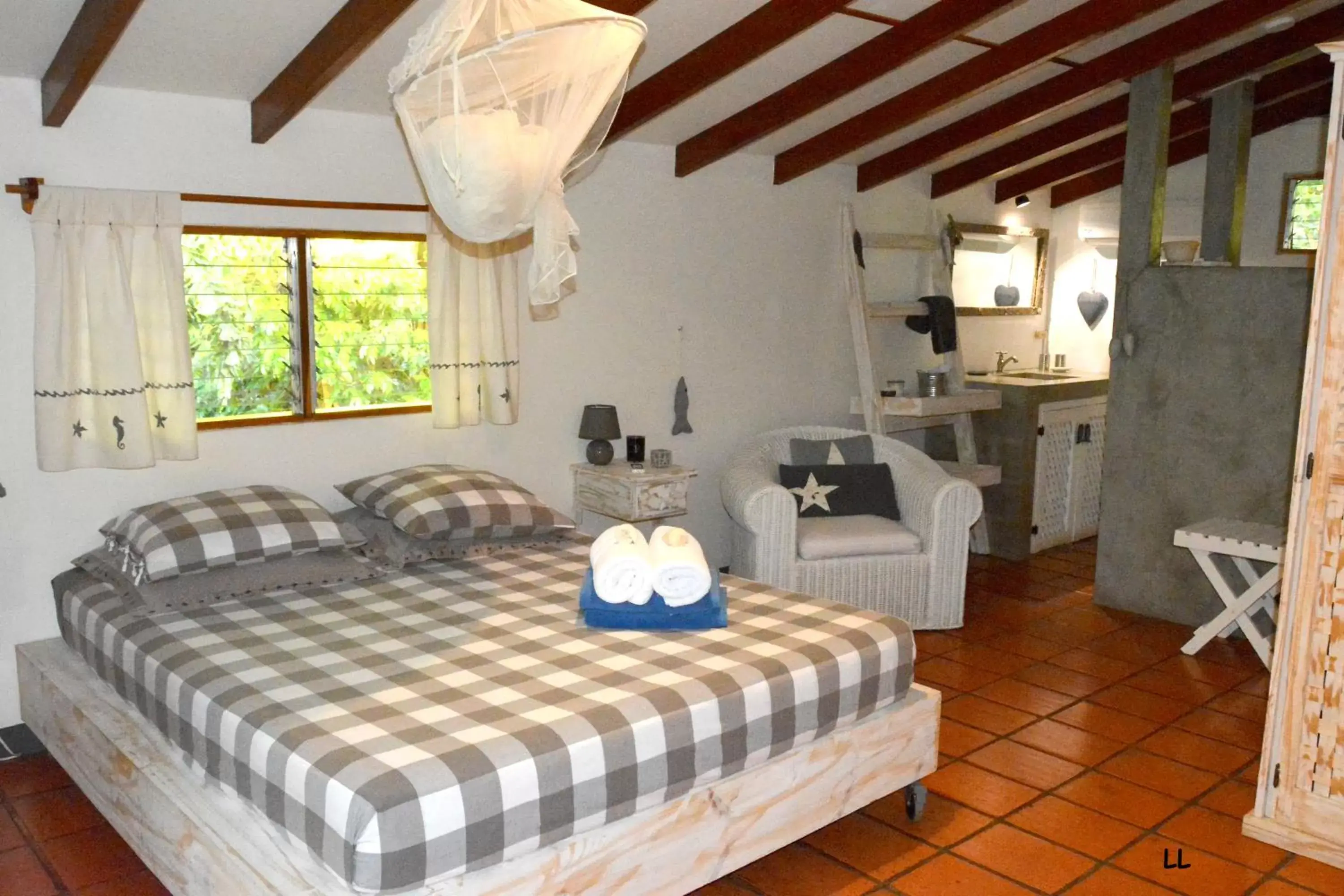 Bedroom, Bed in Beso del Viento (Adults Only)