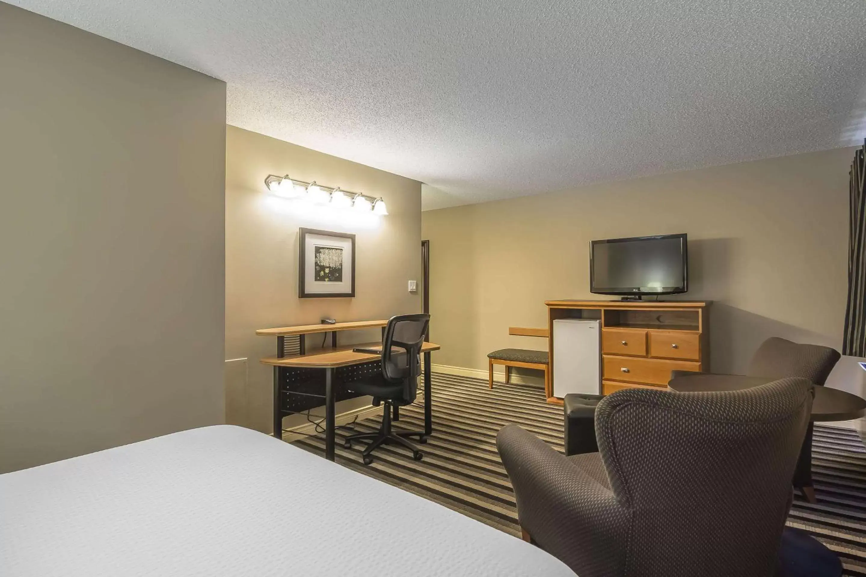 Photo of the whole room, TV/Entertainment Center in Quality Inn West Edmonton