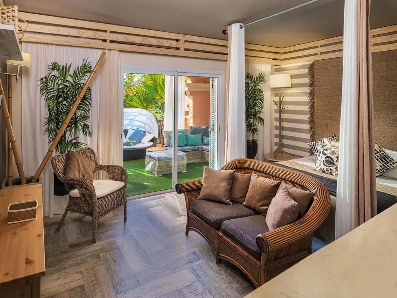 Living room, Seating Area in Green Garden Eco Resort & Villas