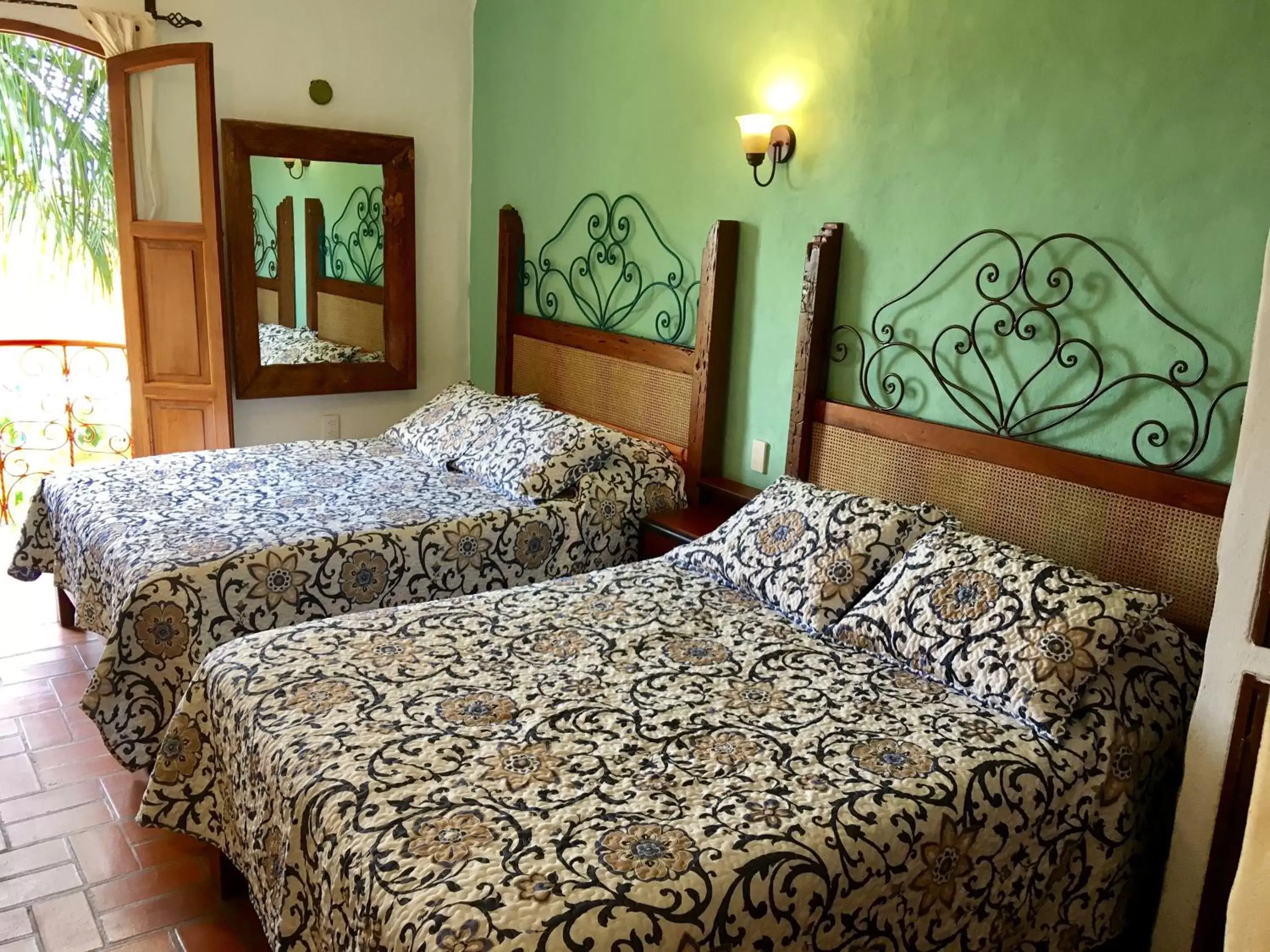 Bedroom, Bed in Casa Miguel Arcangel