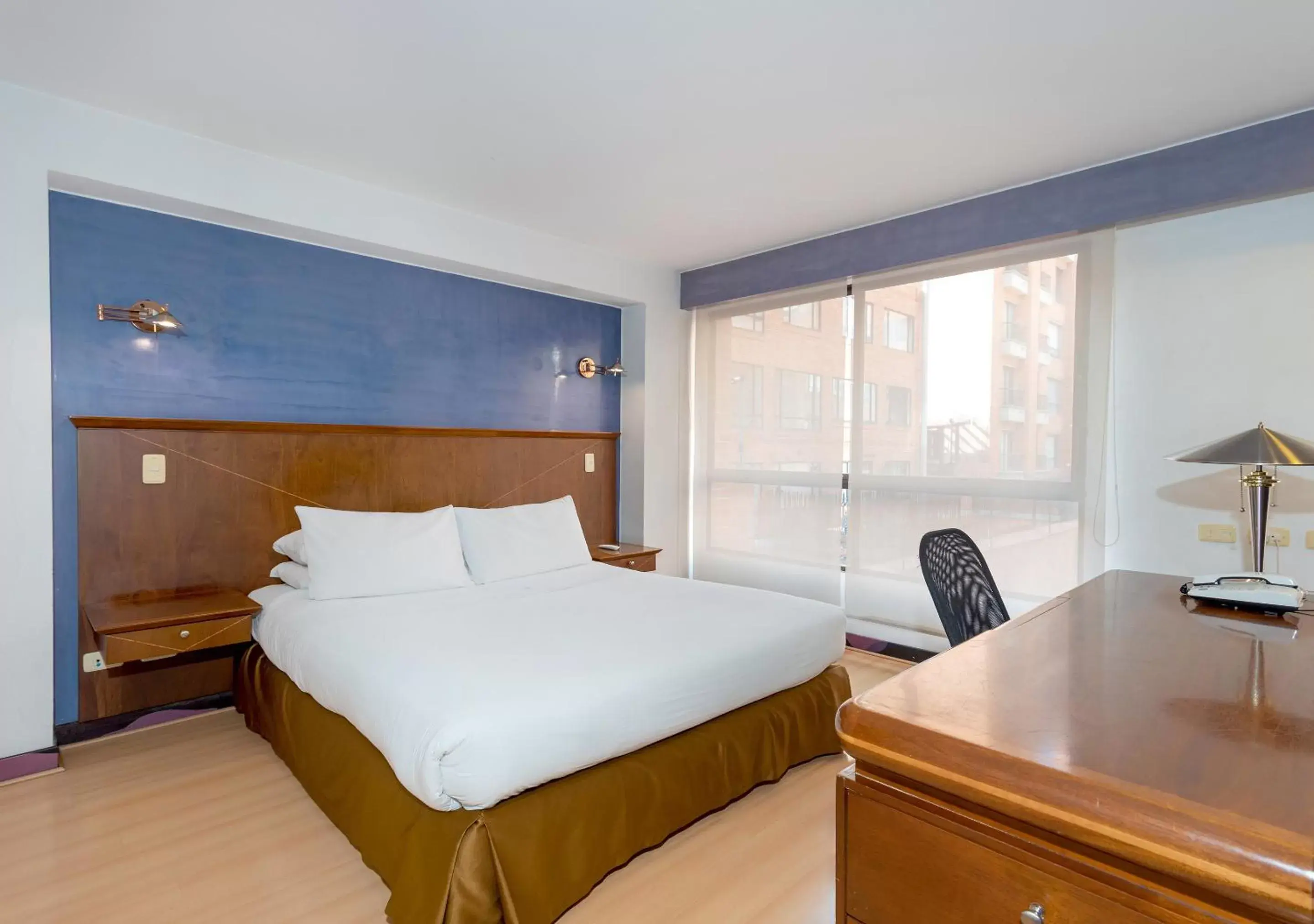 Bedroom, Bed in GIO Suites Parque 93 Bogotá