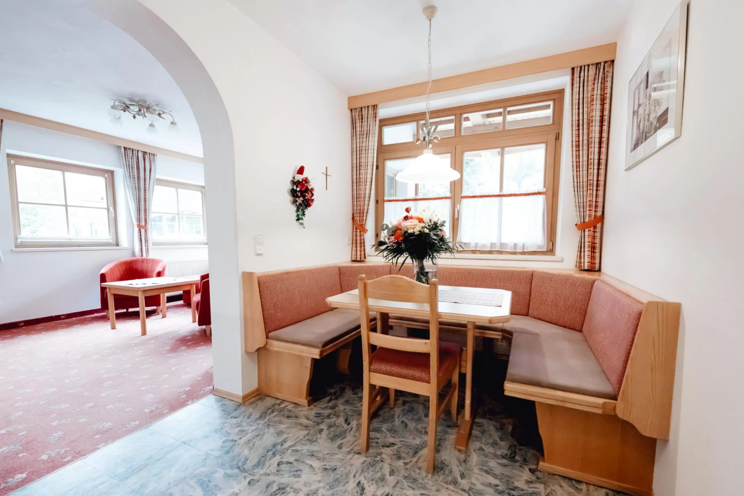 Seating area in Zimmer & Ferienwohnungen Dandler