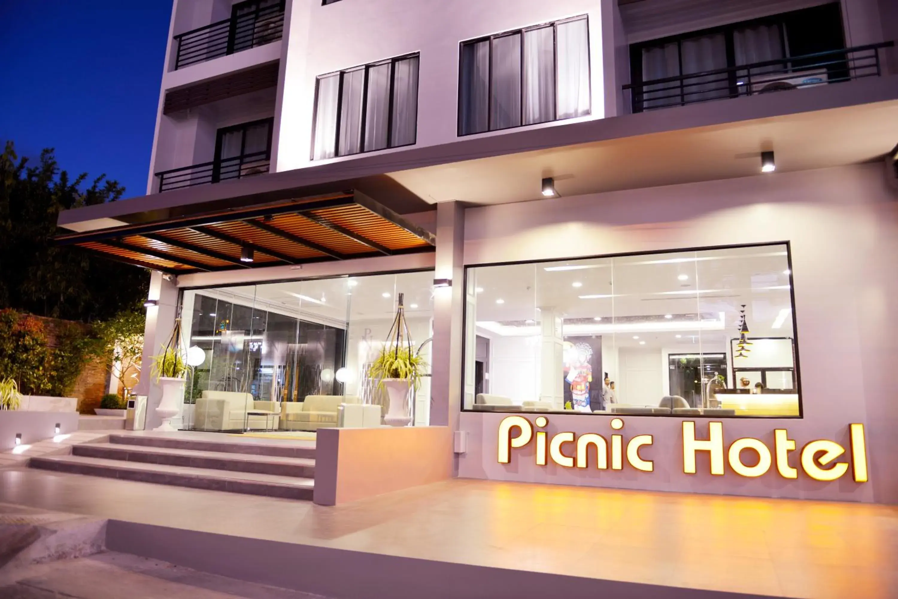 Property building in Picnic Hotel Bangkok