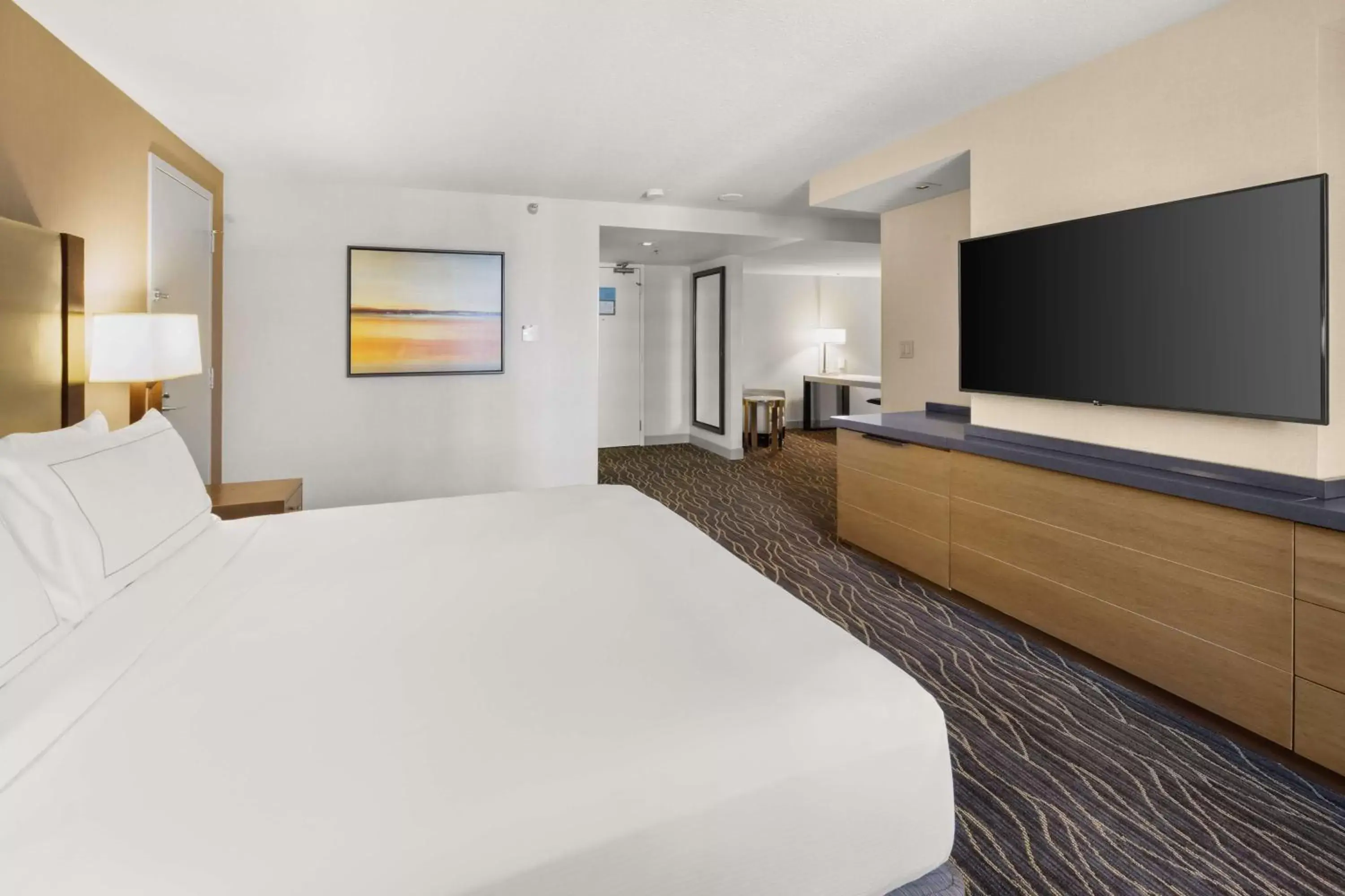 Bedroom, Bed in Hilton Salt Lake City Center