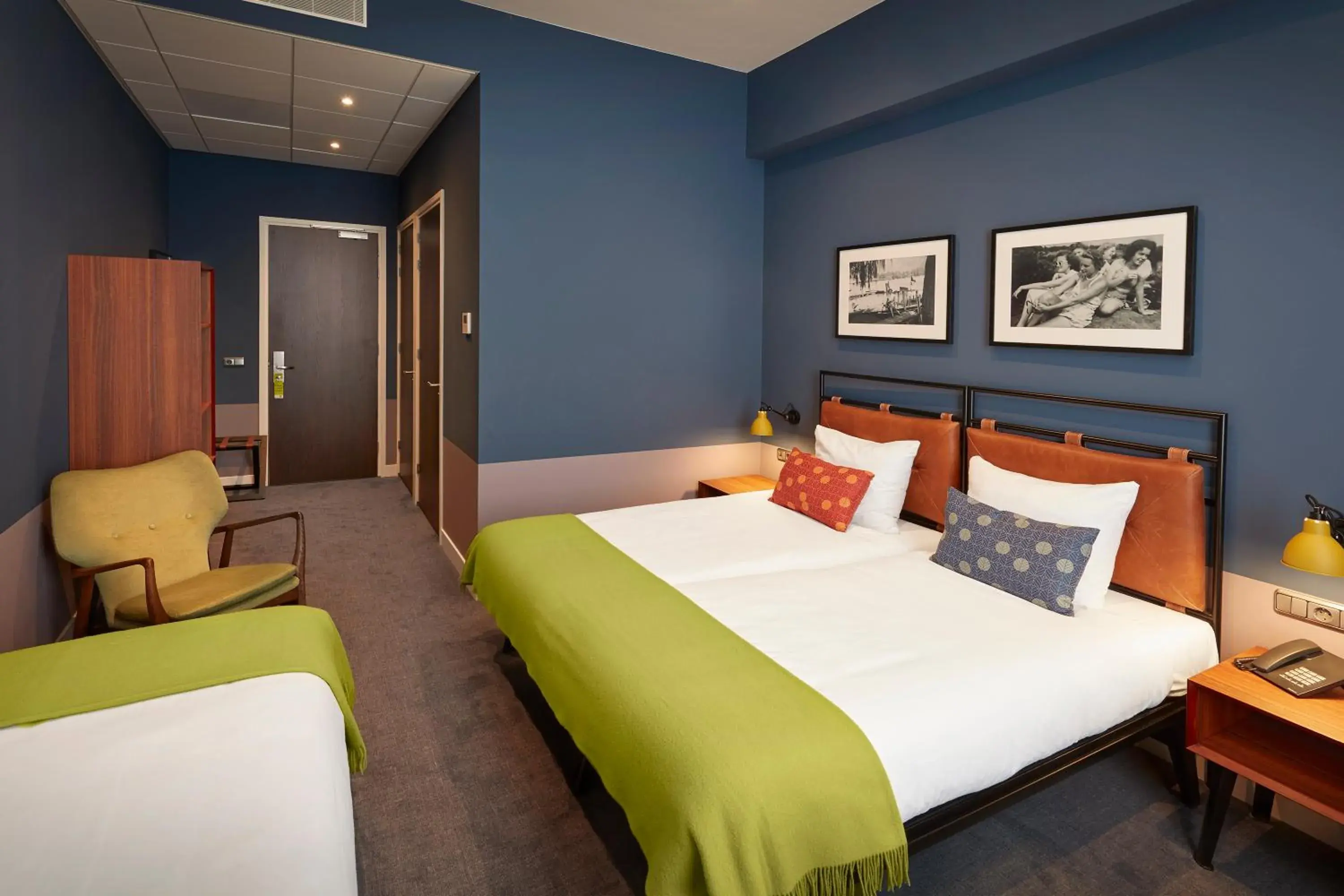 Bedroom, Bed in Hotel Lion D'Or