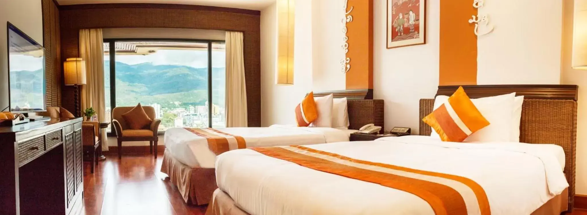 Bed in Chiangmai Grandview Hotel & Convention Center - SHA Extra Plus