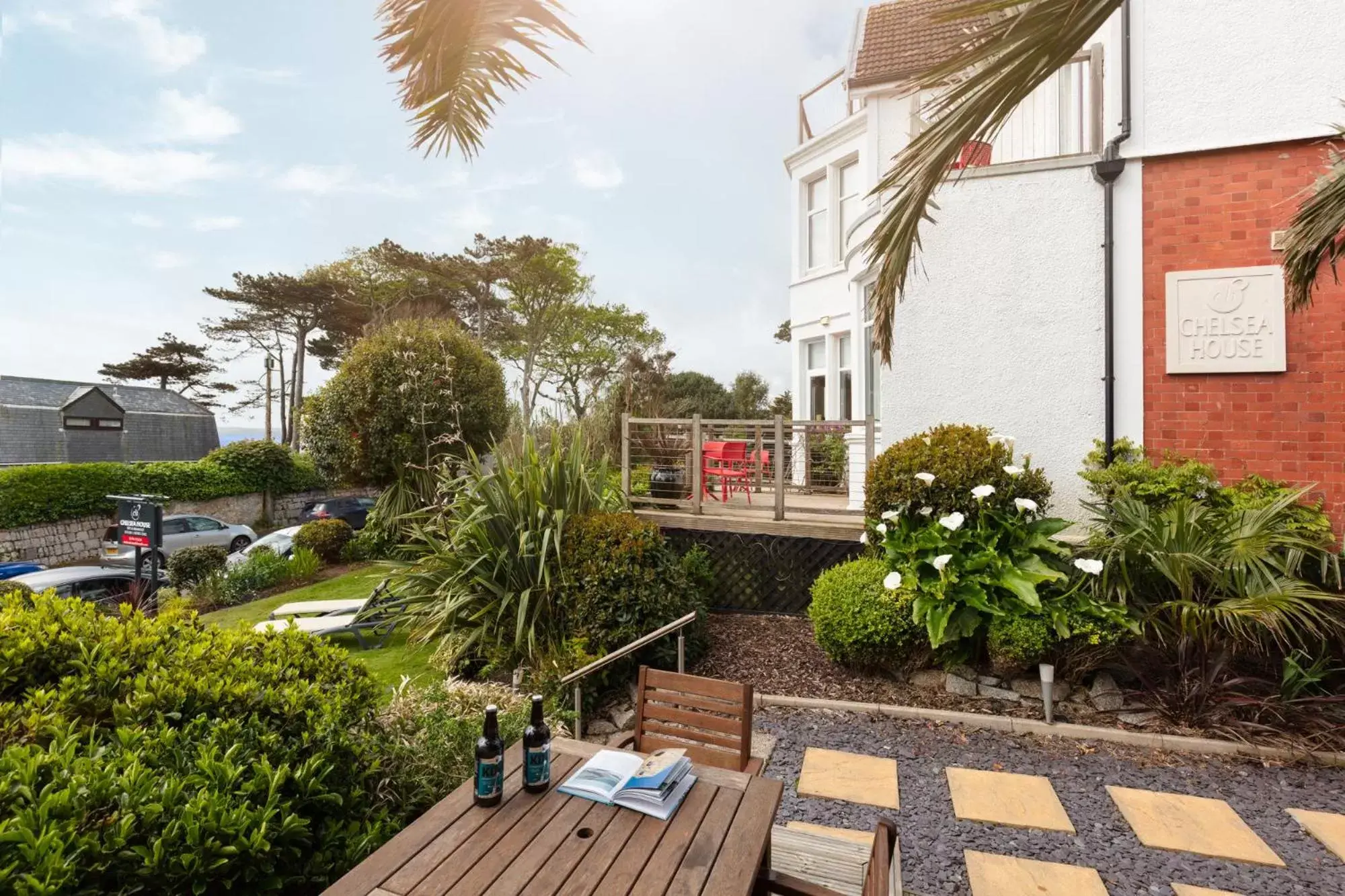 Garden view in Chelsea House