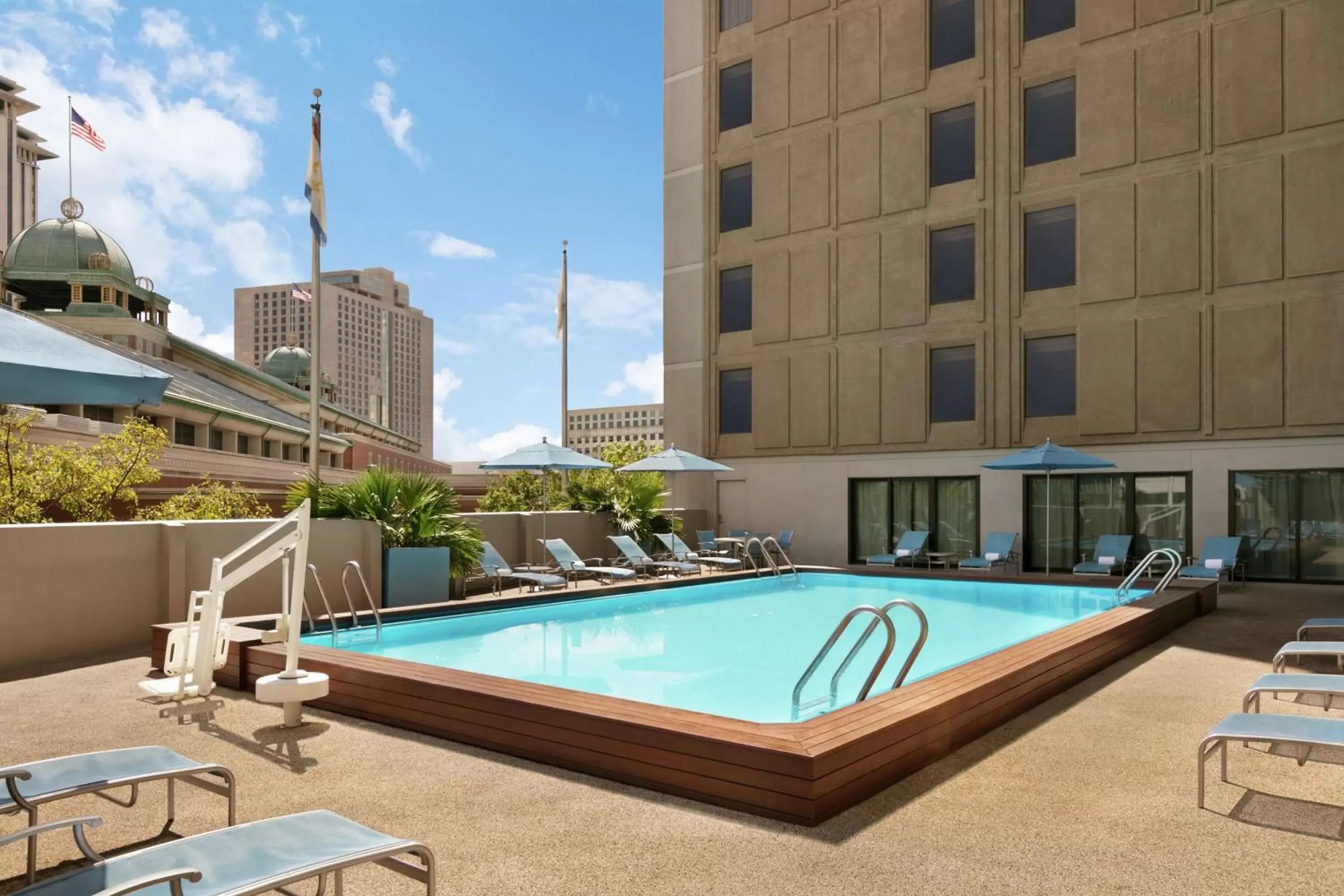 Pool view, Swimming Pool in DoubleTree by Hilton New Orleans