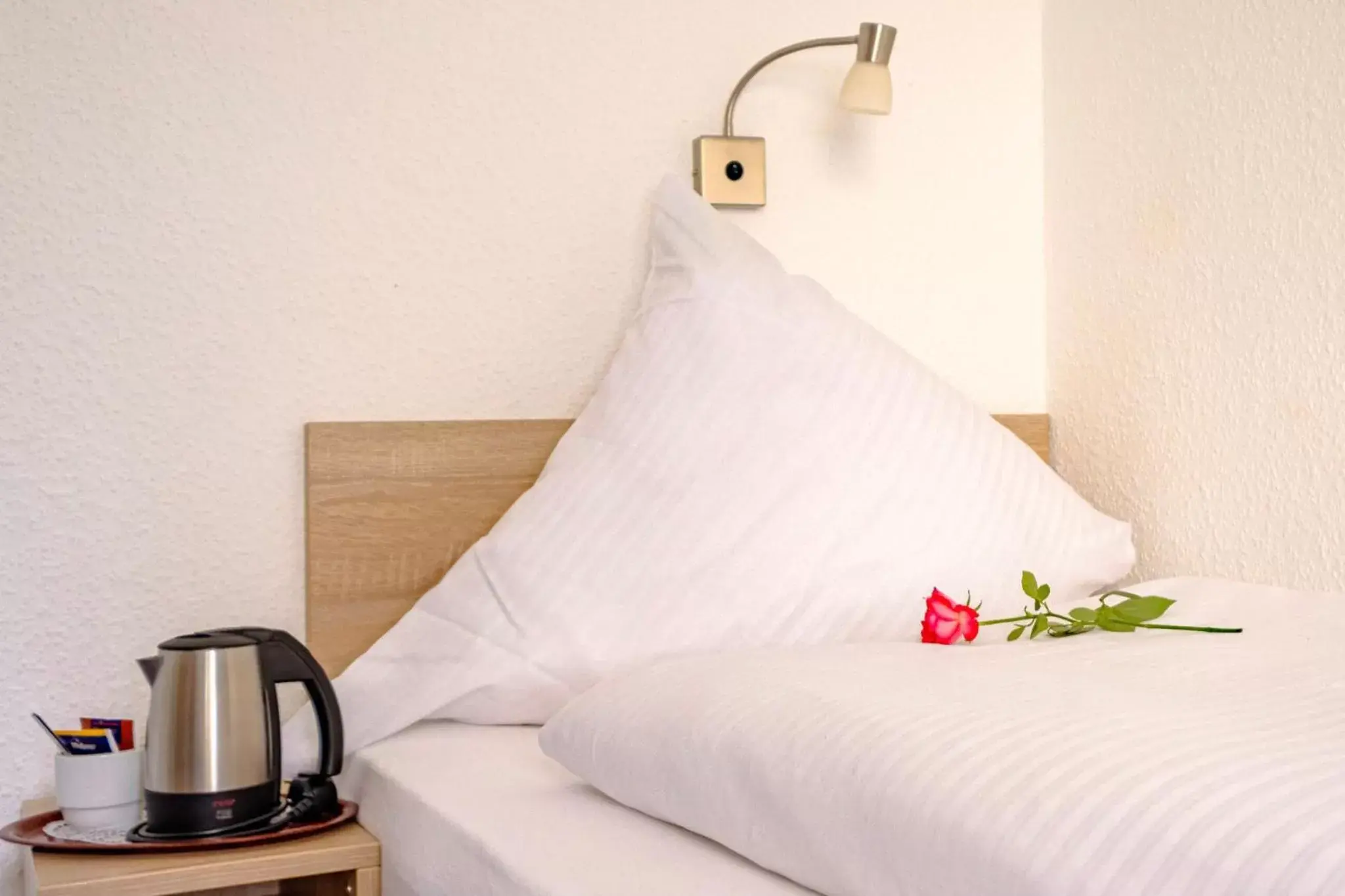 Bedroom, Bed in also-Hotel an der Hardt Bedroom, Bed in also-Hotel an der Hardt