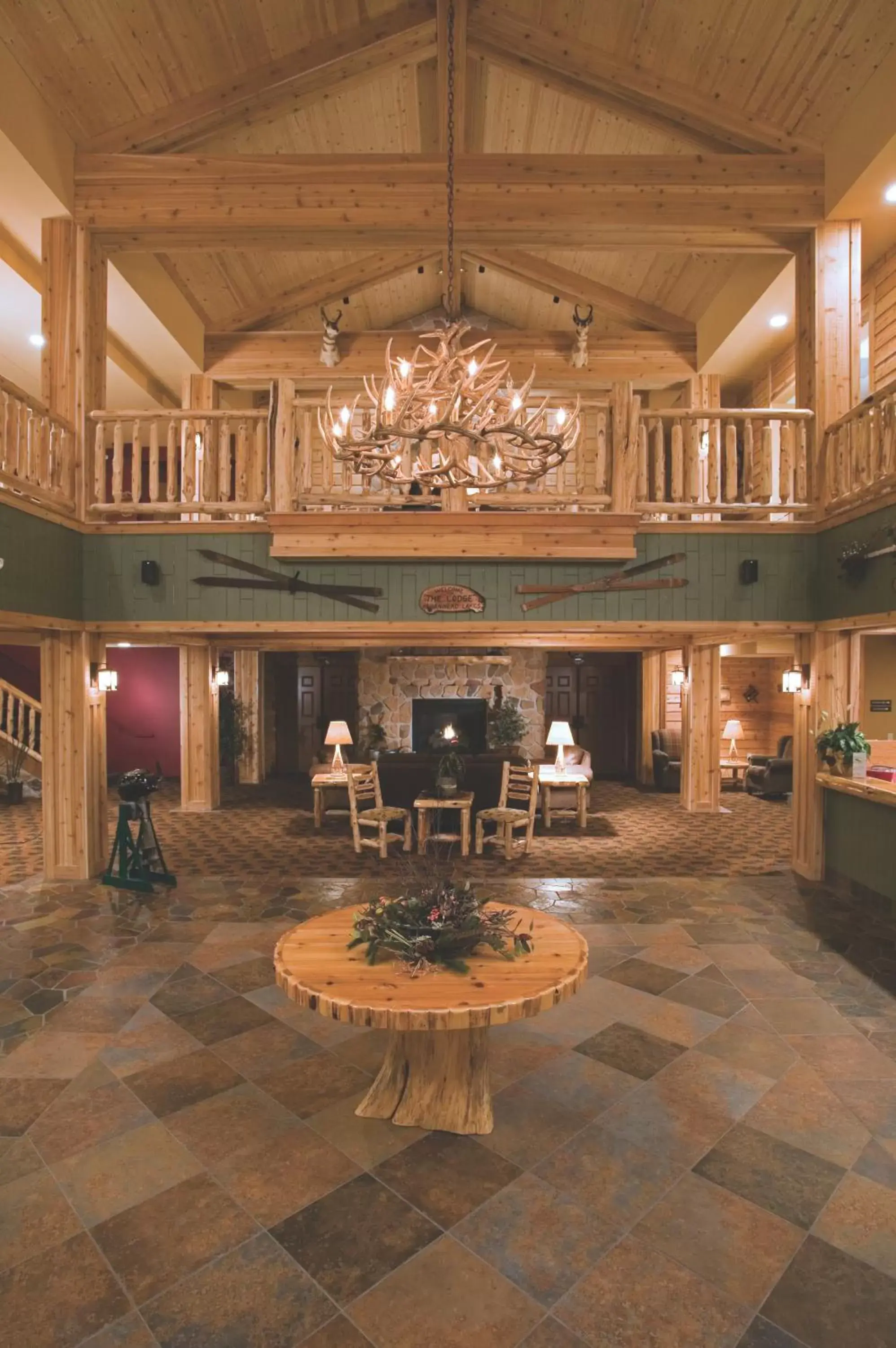 Lobby or reception in The Lodge at Brainerd Lakes, Trademark Collection by Wyndham Lobby or reception in The Lodge at Brainerd Lakes, Trademark Collection by Wyndham