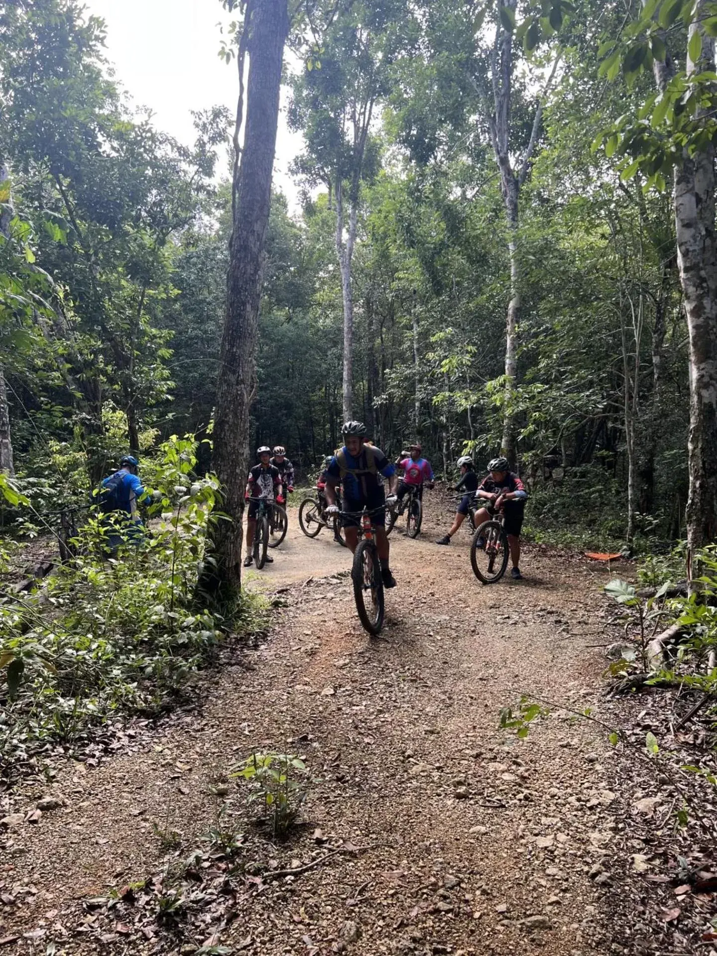 Biking in Quinta Santa Anita