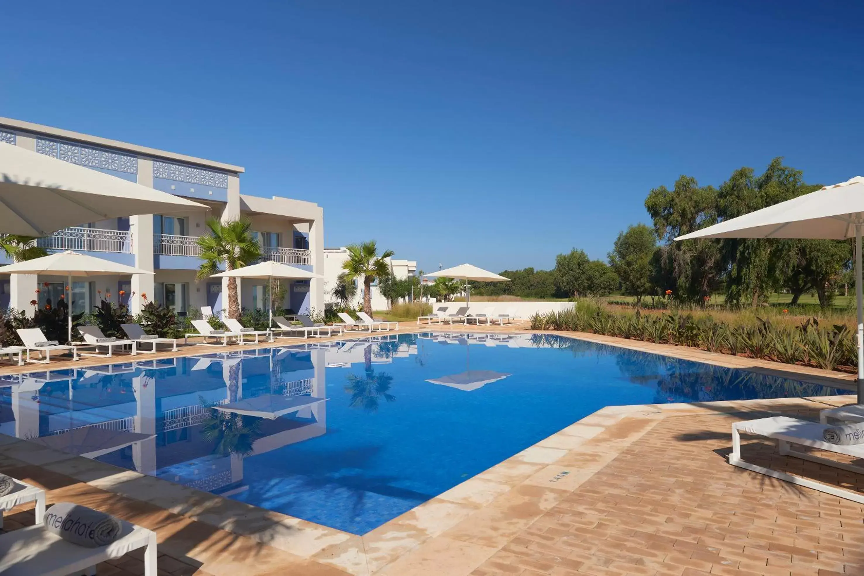 Swimming pool in Radisson Blu Resort, Saidia Garden Swimming pool in Radisson Blu Resort, Saidia Garden