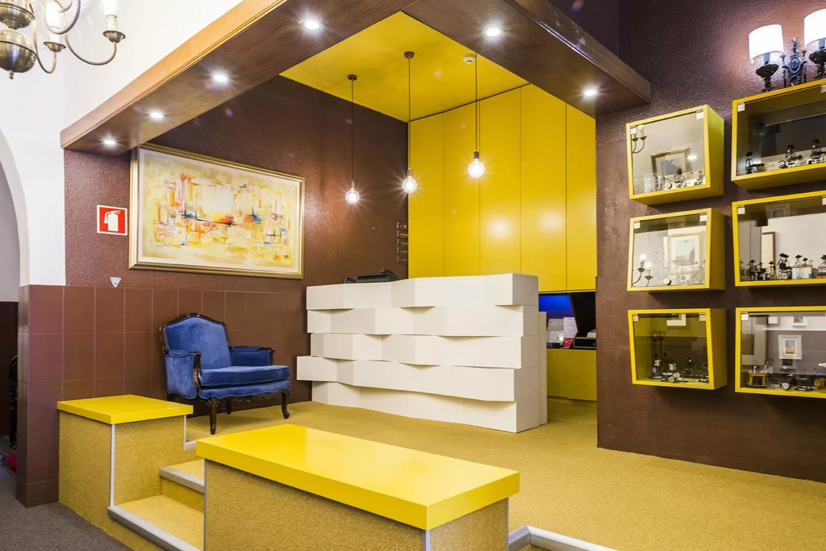 Lobby or reception in Costa do Sol B&B