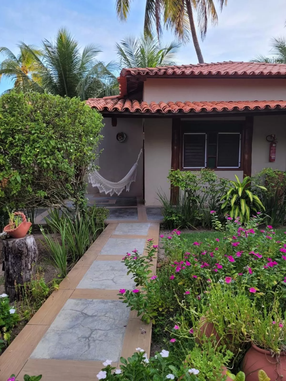 Garden in Pousada Riacho dos Milagres