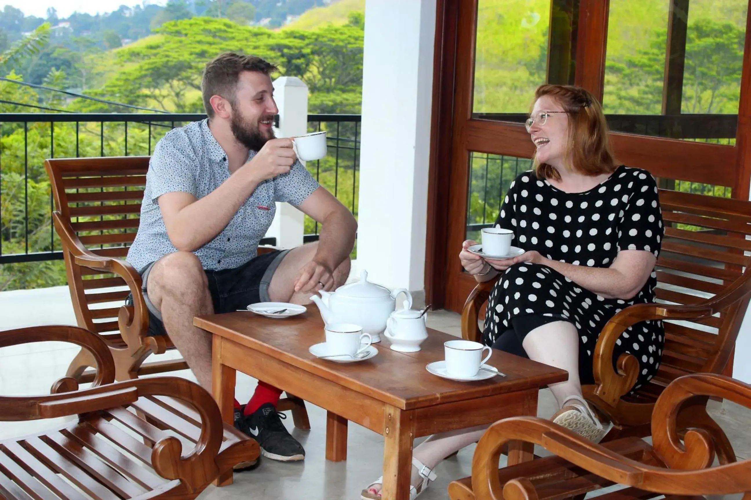 Continental breakfast in Hanthana House