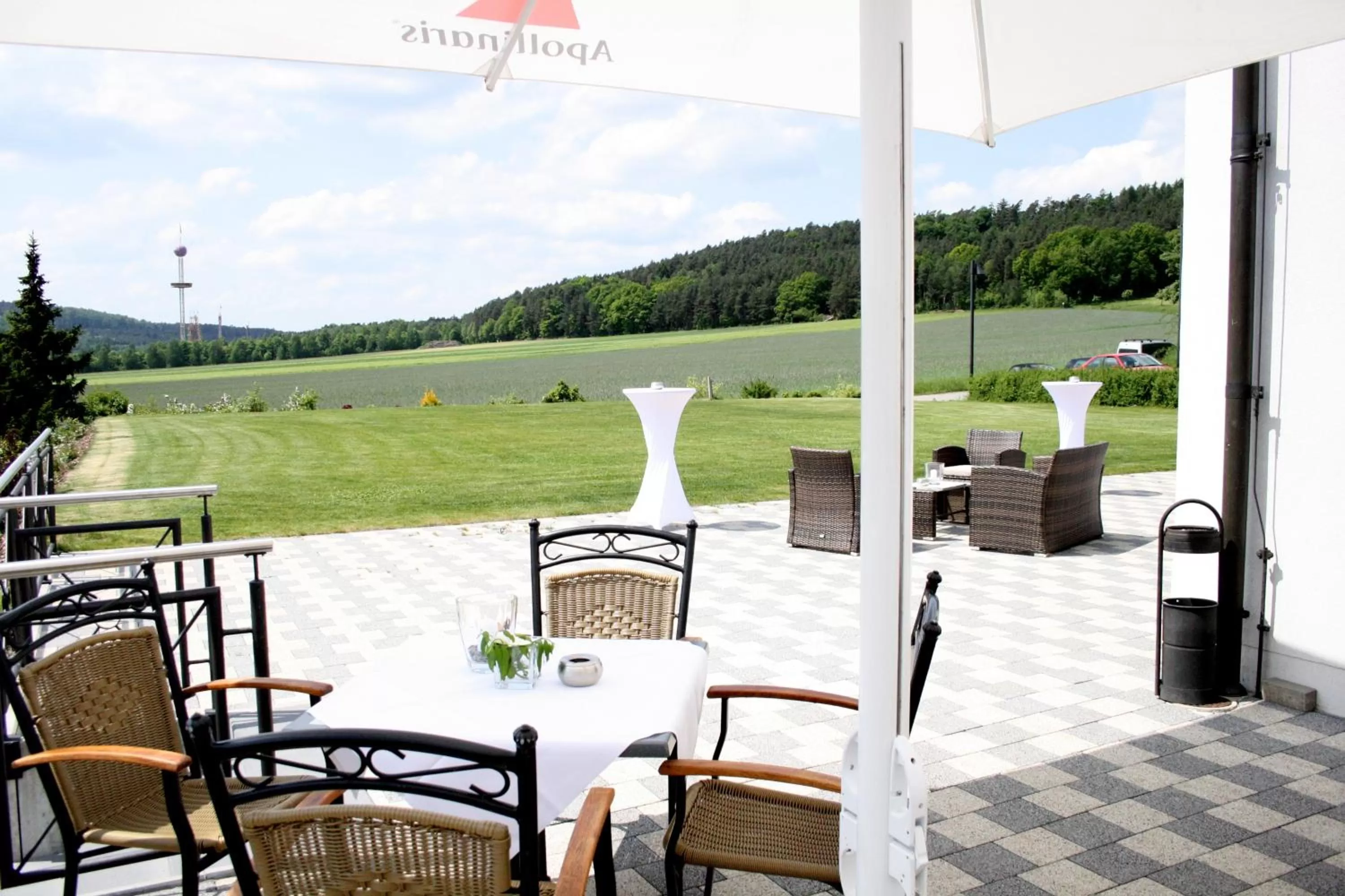 Garden in Landhotel Geiselwind