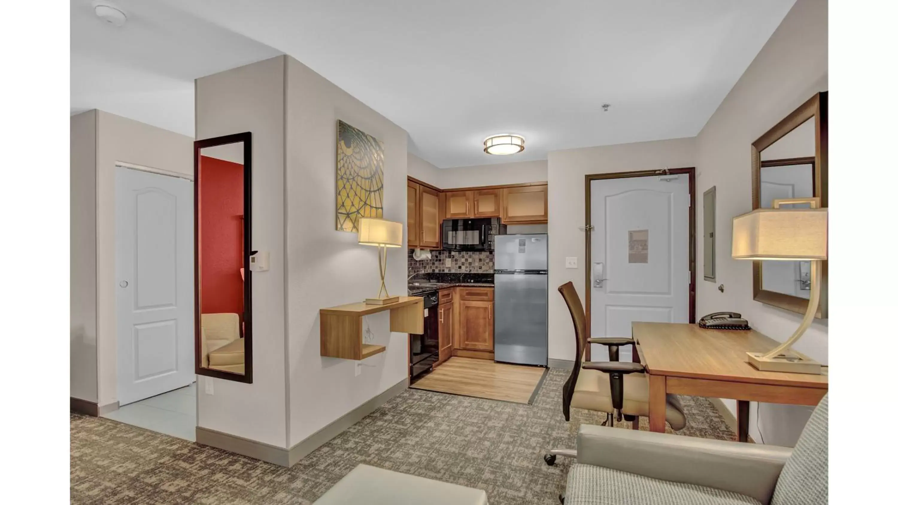 Kitchen or kitchenette, Kitchen/Kitchenette in Staybridge Suites Salt Lake-West Valley City, an IHG Hotel