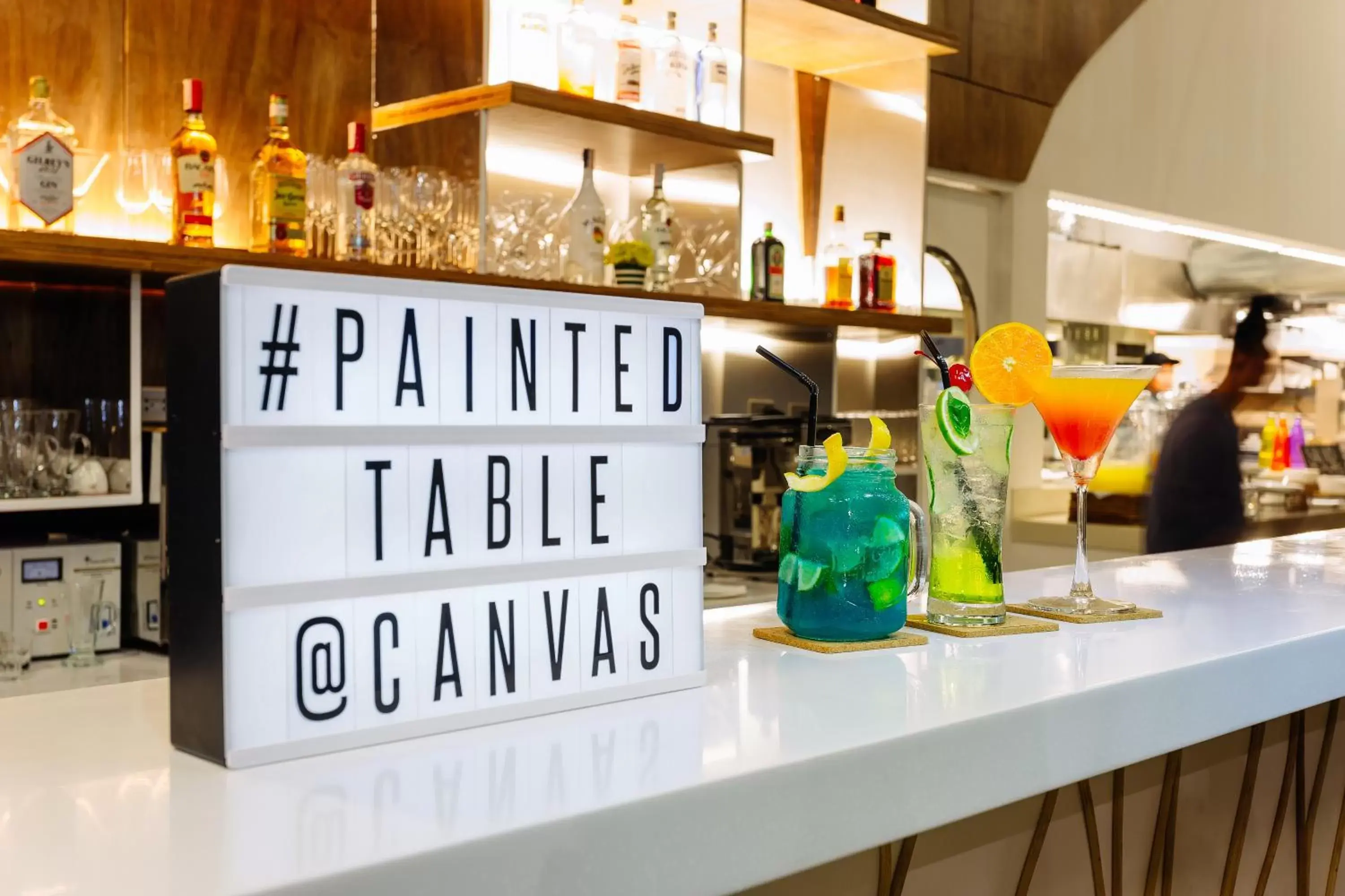 Restaurant/places to eat in Canvas Boutique Hotel