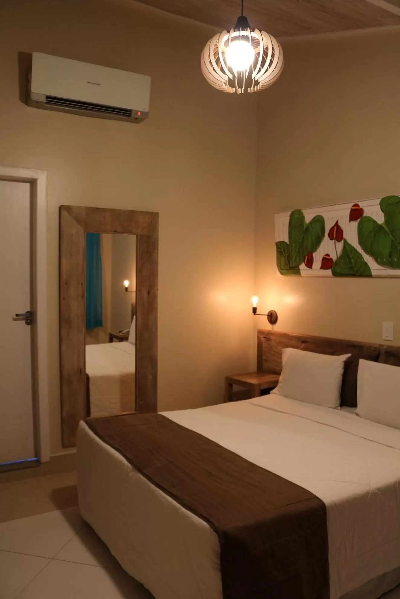 Bedroom, Bed in Hotel Don Quijote Búzios