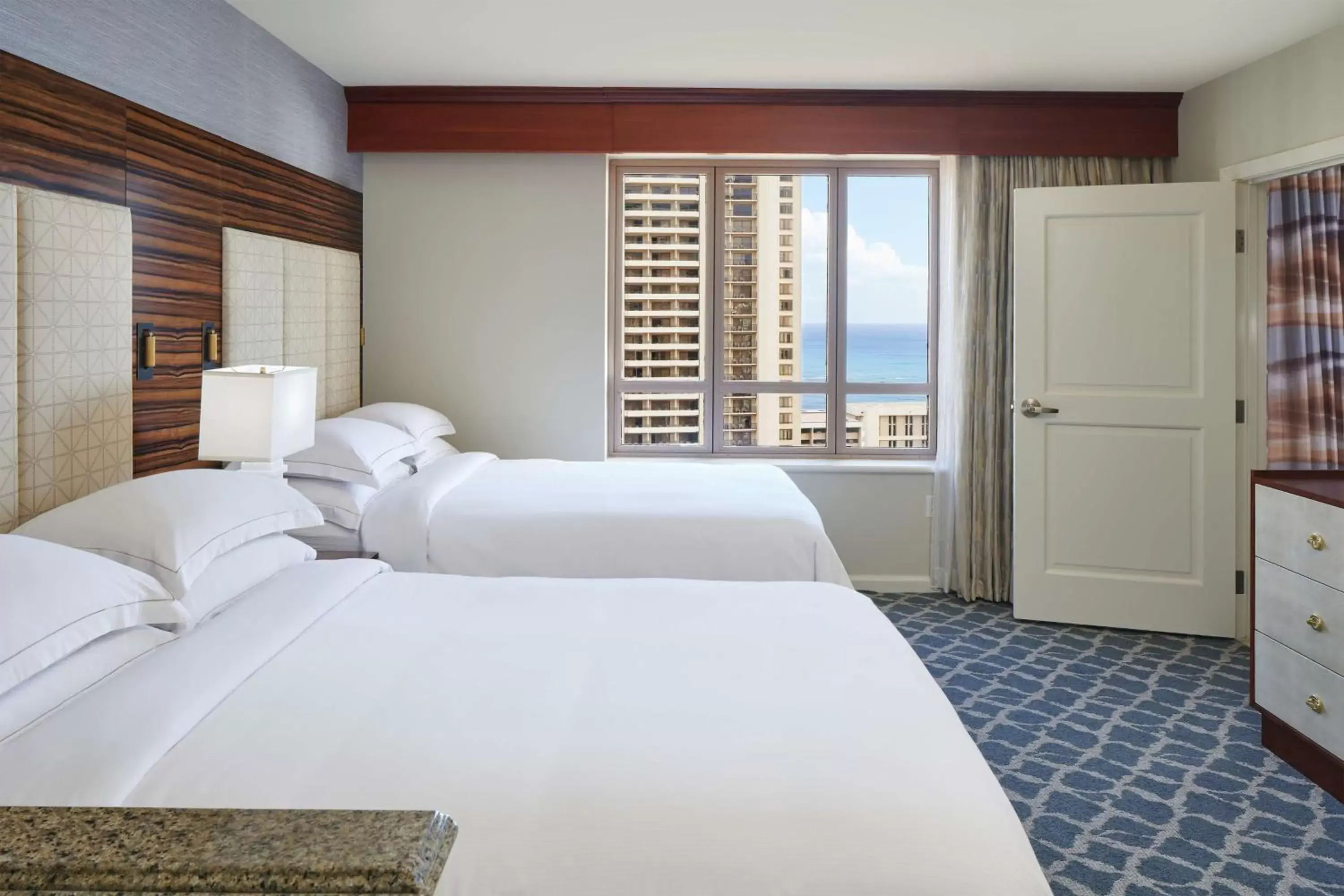 Bed in Hilton Grand Vacations Club Grand Waikikian Honolulu