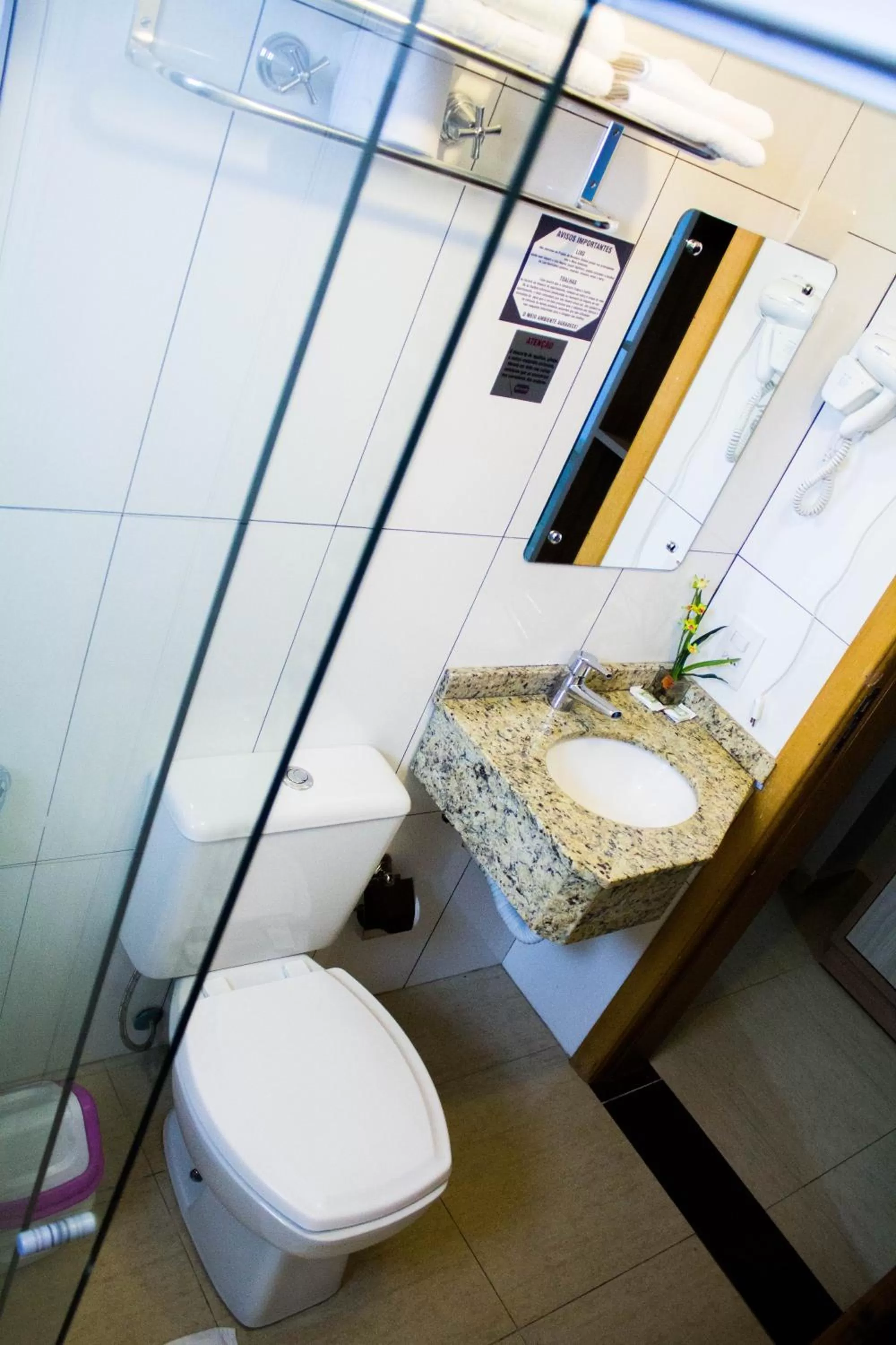 Bed in Hotel Baviera Iguassu