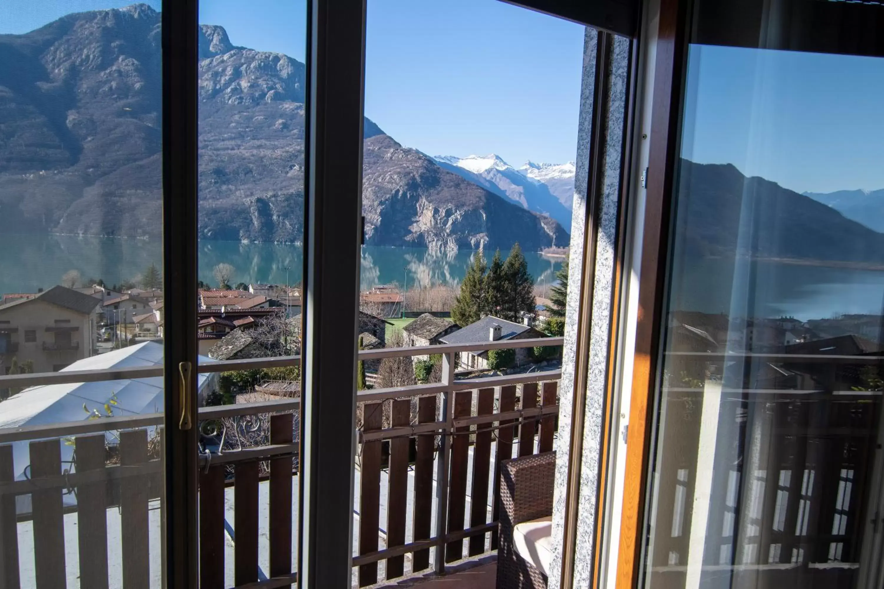 View (from property/room), Mountain View in Hotel Saligari