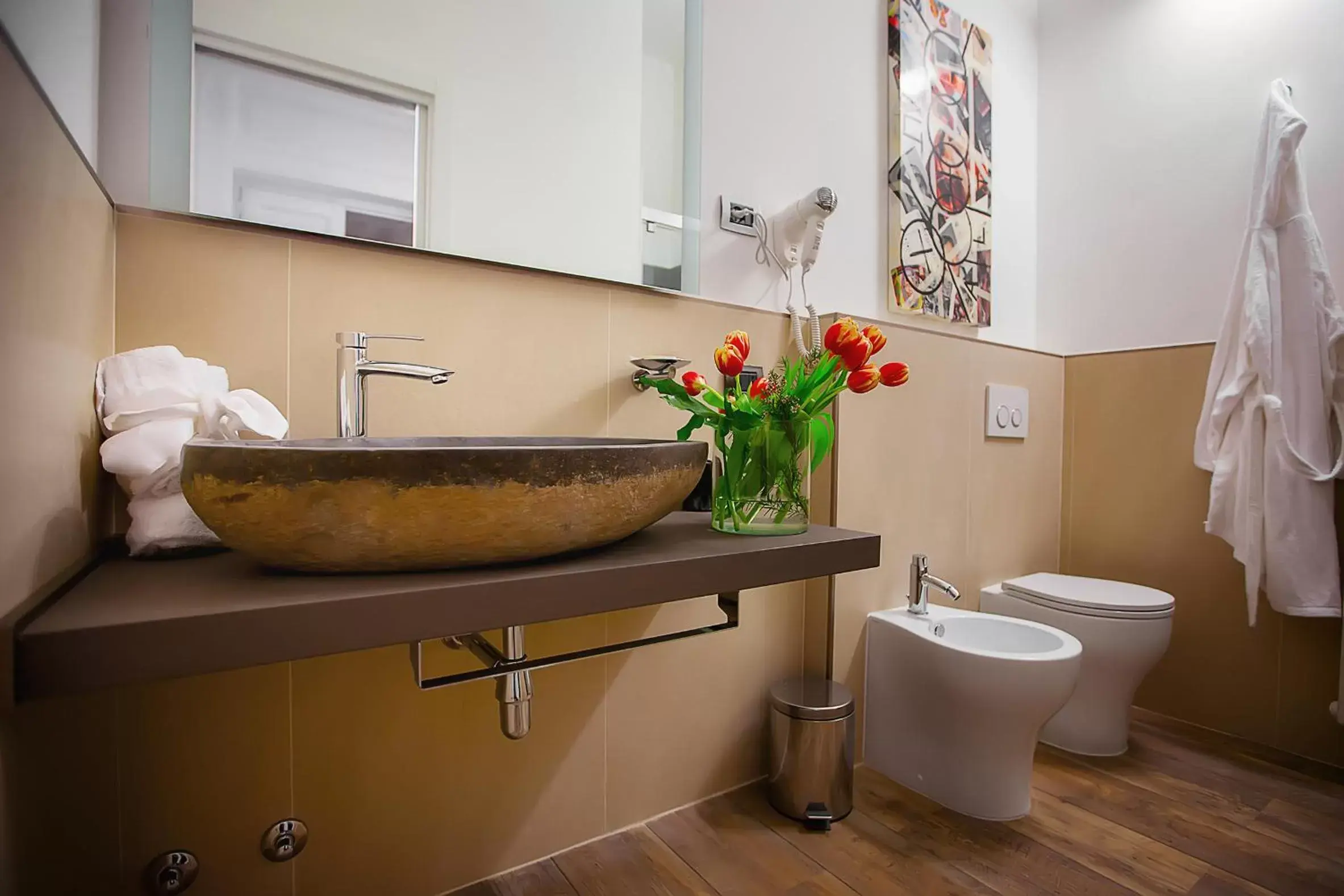 Bathroom in Ferrari Suite