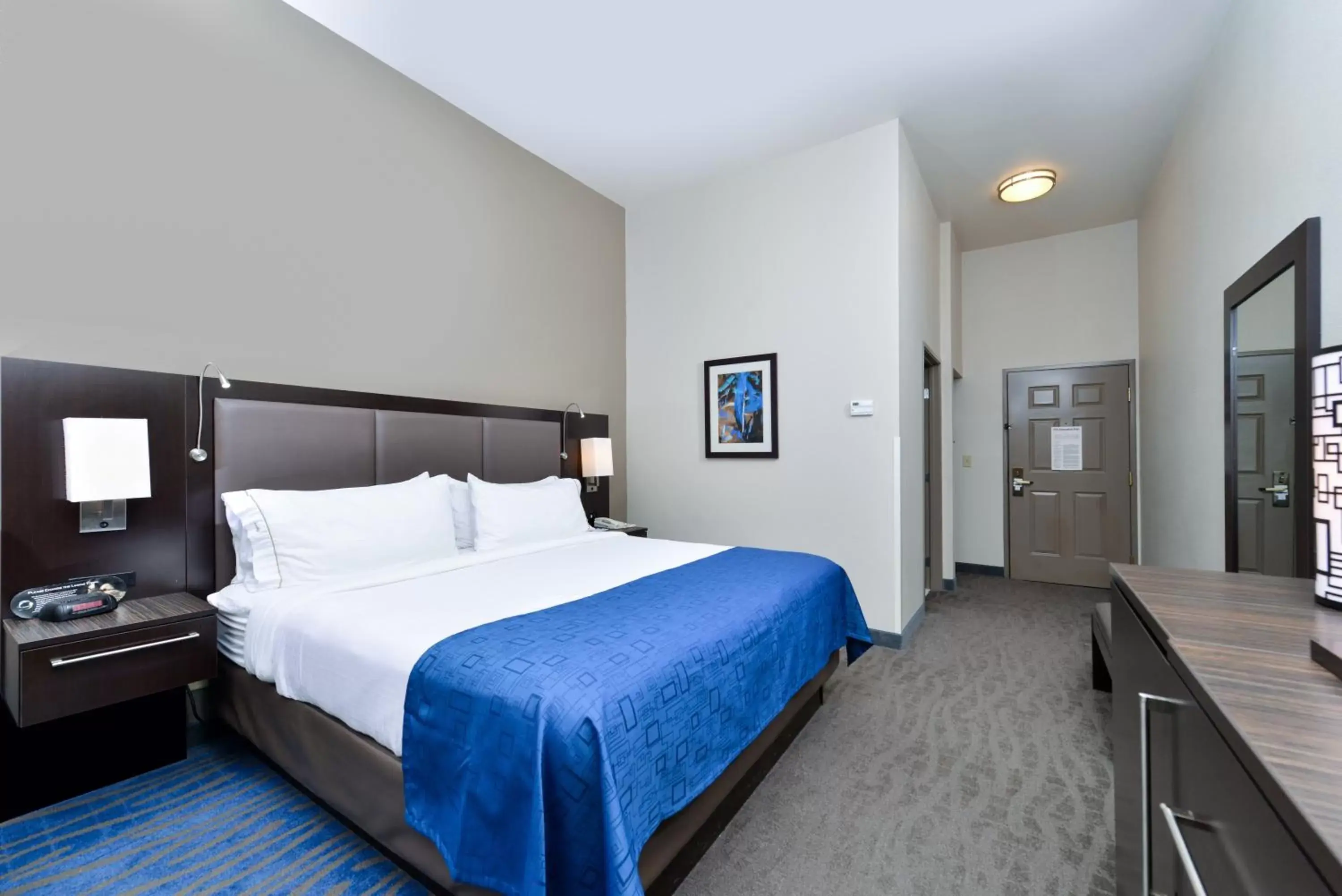 Photo of the whole room, Bed in Holiday Inn Express Hotel & Suites St. Louis West-O'Fallon, an IHG Hotel