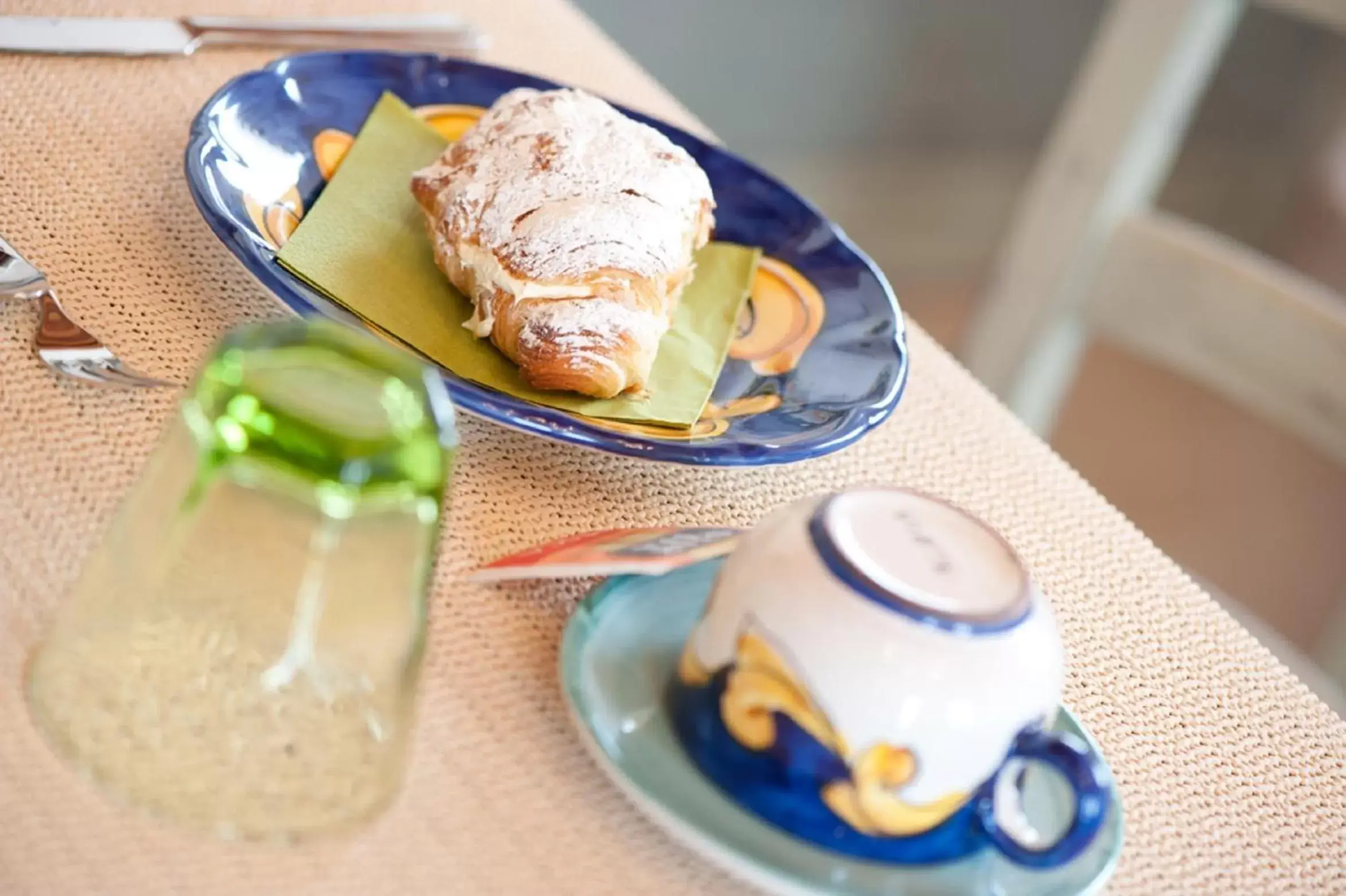 Decorative detail, Food in Villa Myosotis