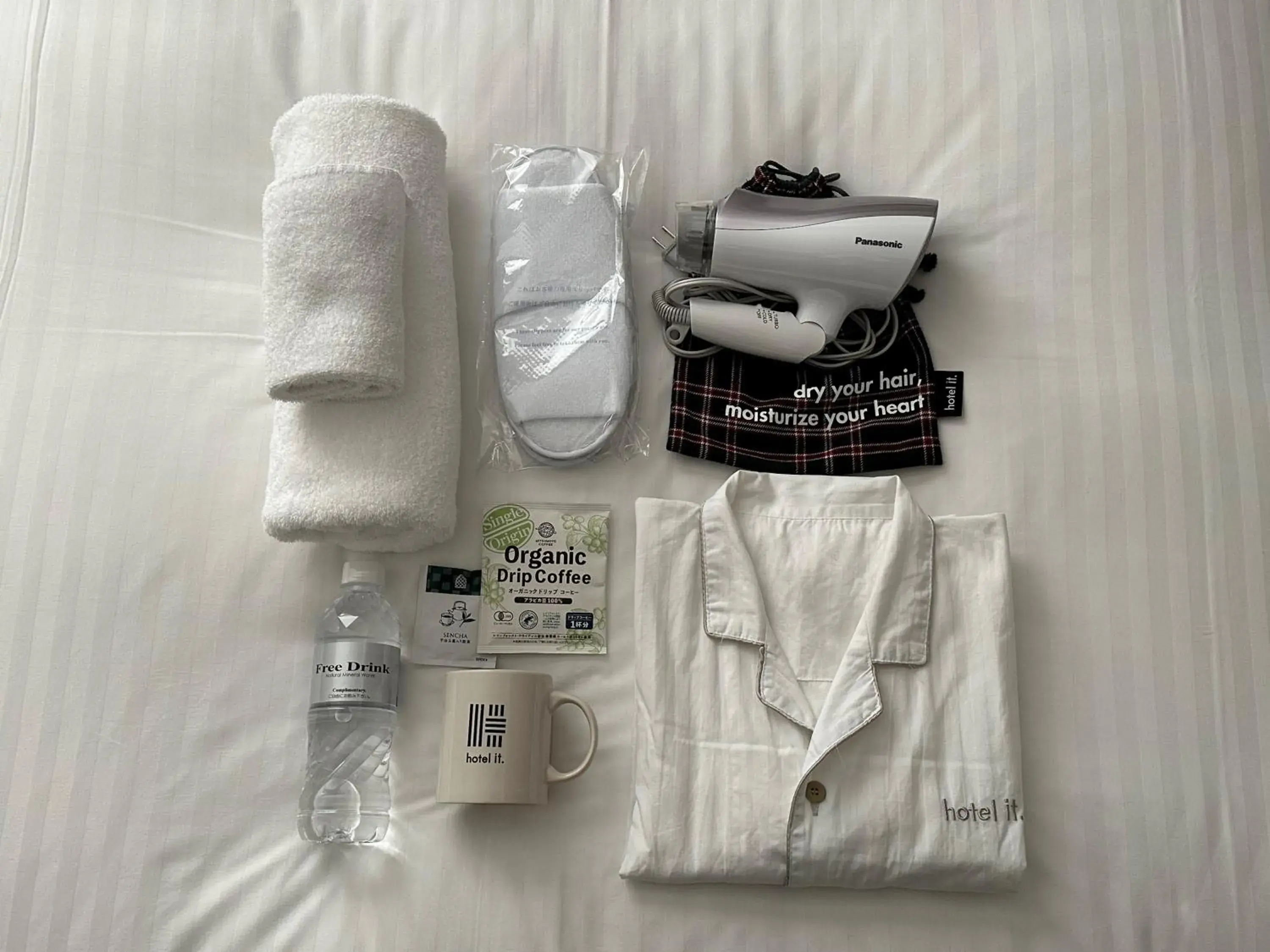 towels in hotel it. Osaka Shinmachi Nishishinsaibashi