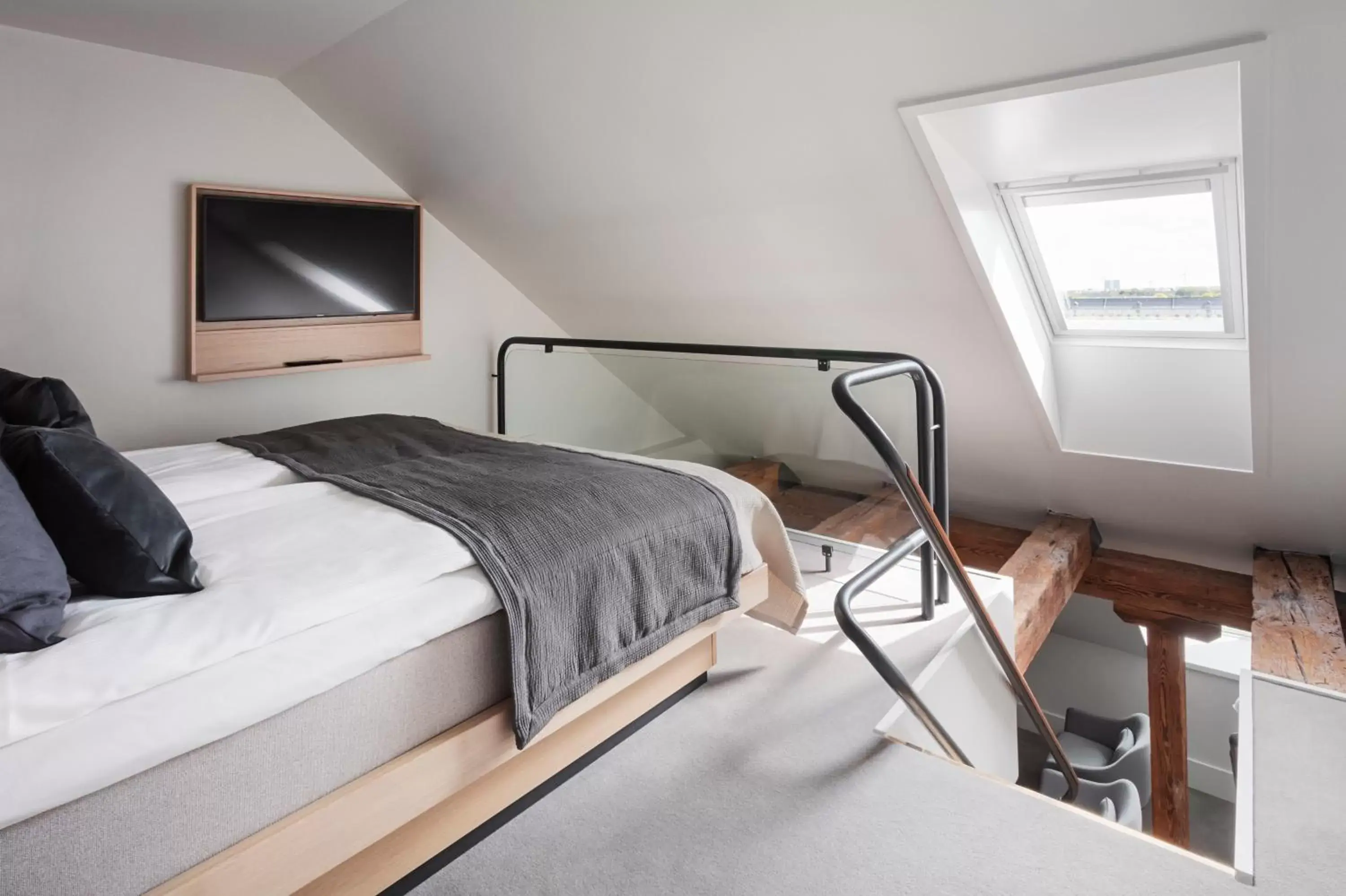 Bed in Copenhagen Admiral Hotel Bed in Copenhagen Admiral Hotel