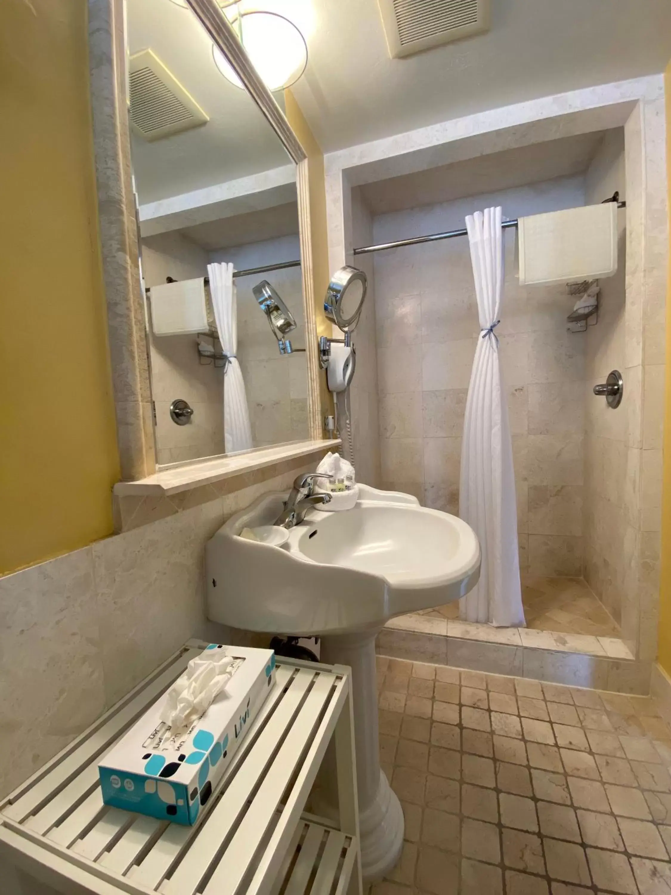 Bathroom in Monterey Bay Lodge