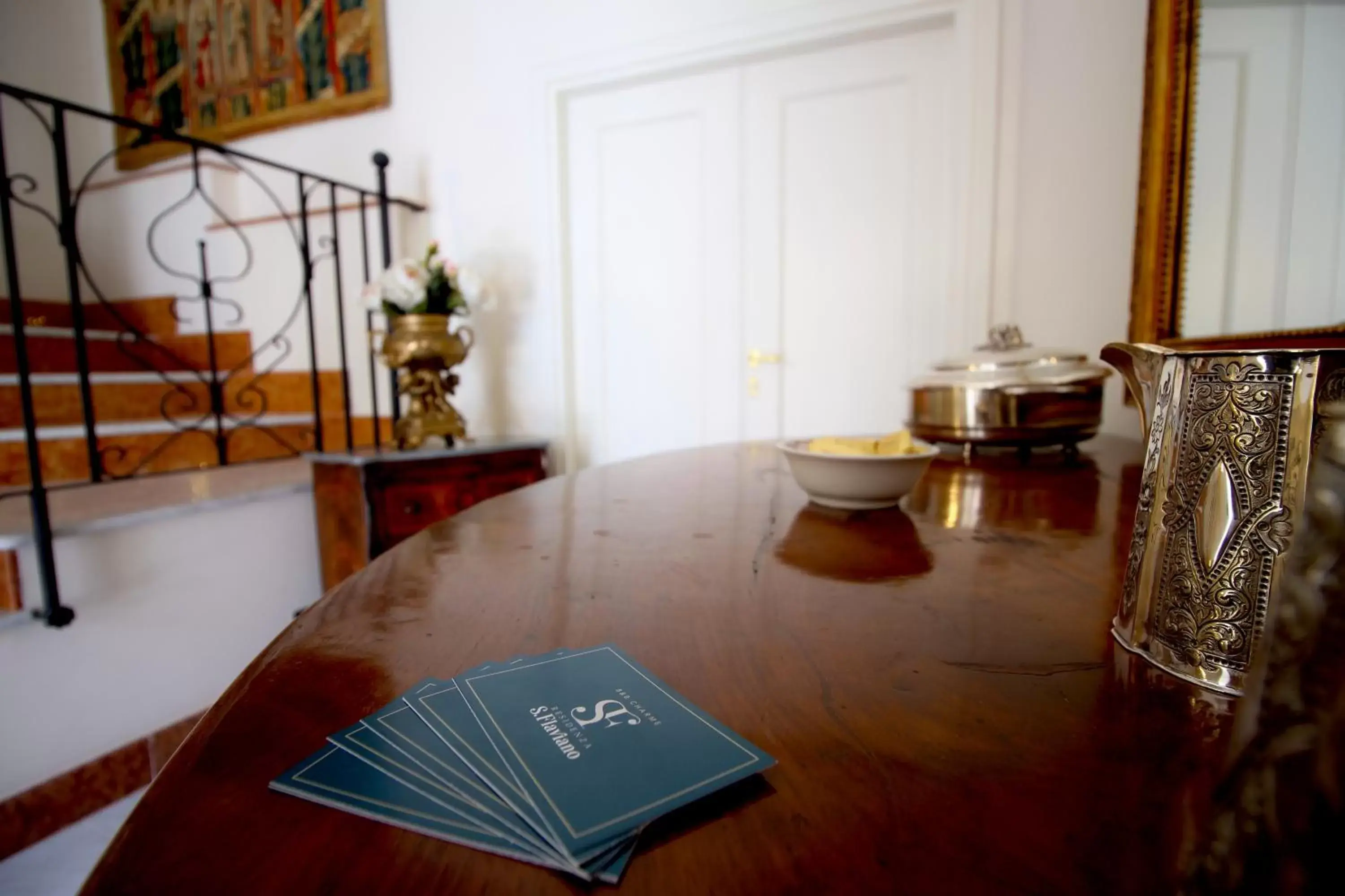 Lobby or reception in Residenza San Flaviano, Relais di Charme