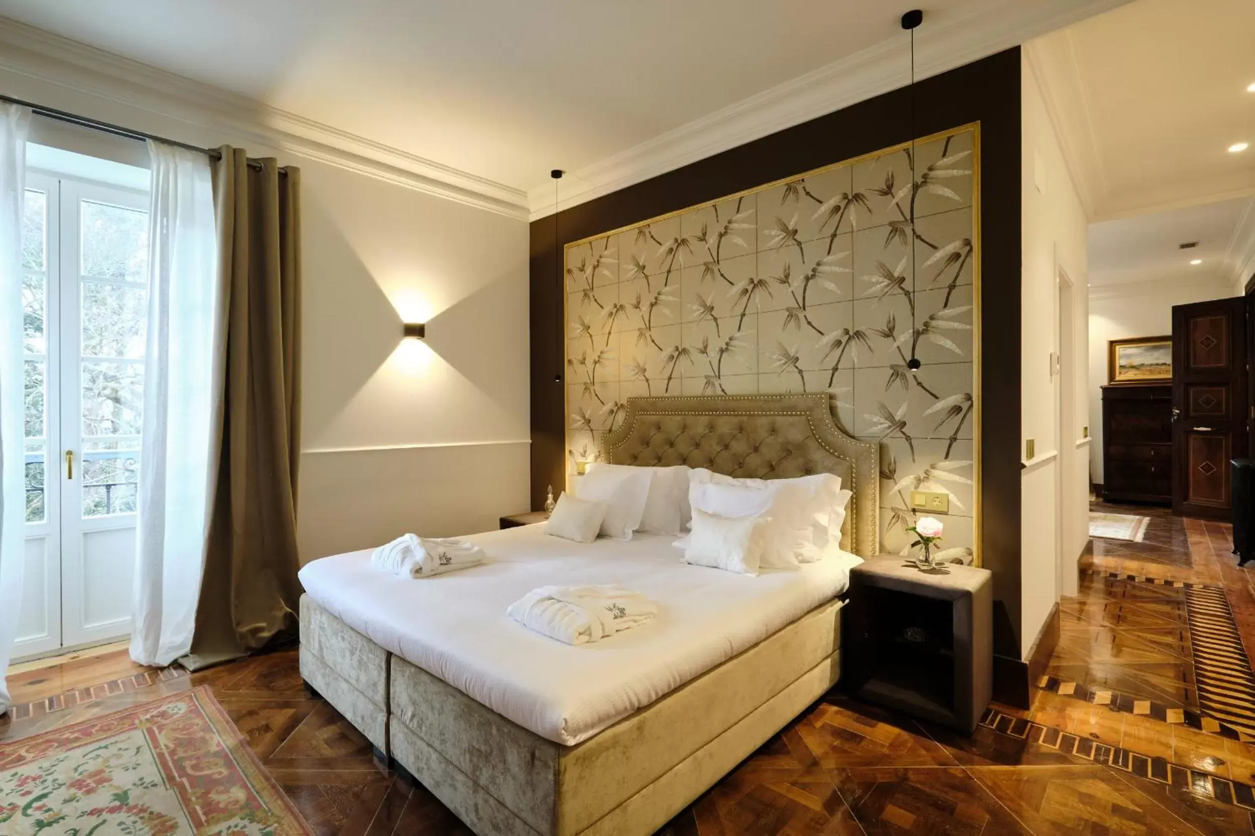 Bed in HOTEL BOUTIQUE VILLA DEL MARQUÉS