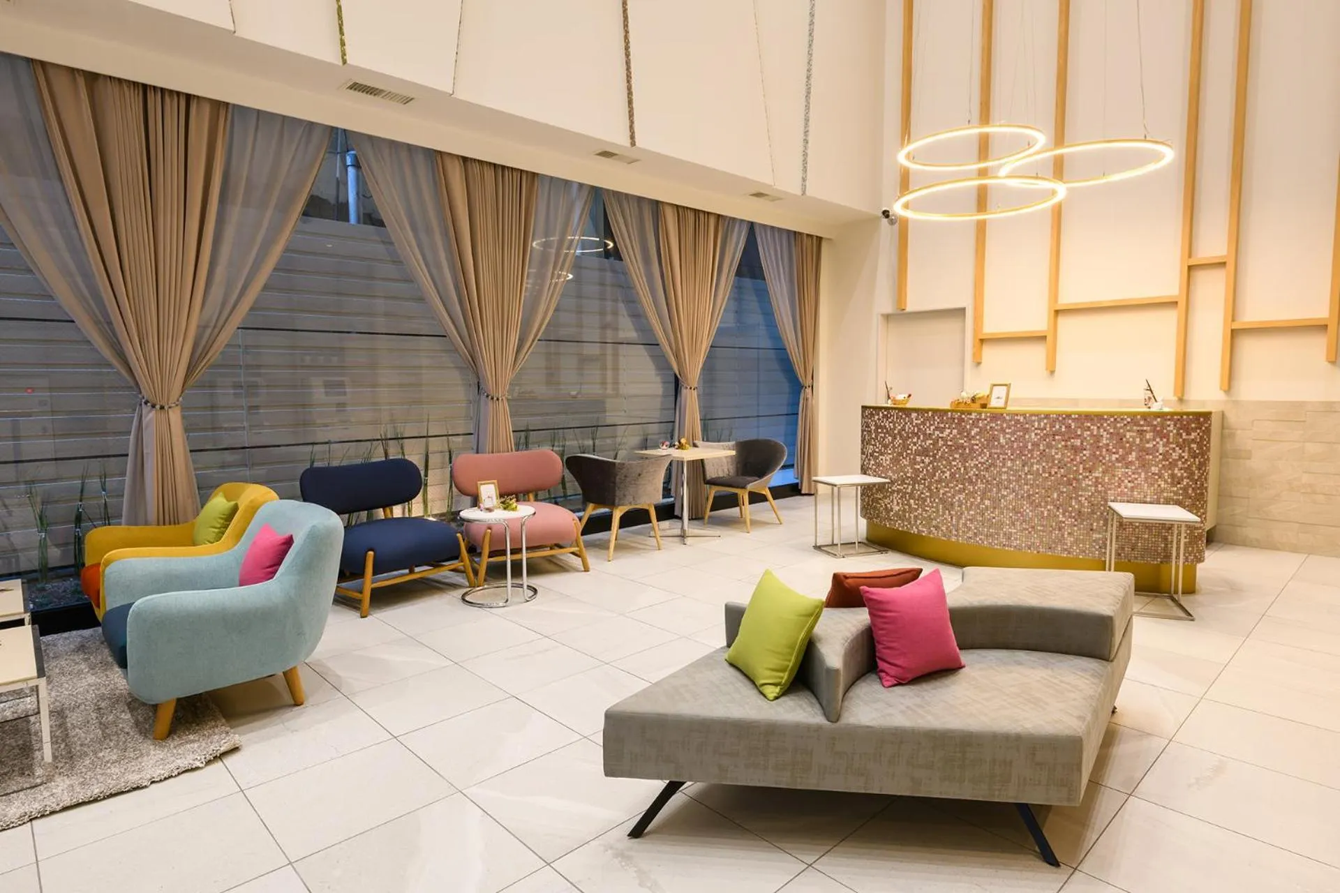 Lobby or reception in Hotel Sobial Namba Daikokucho